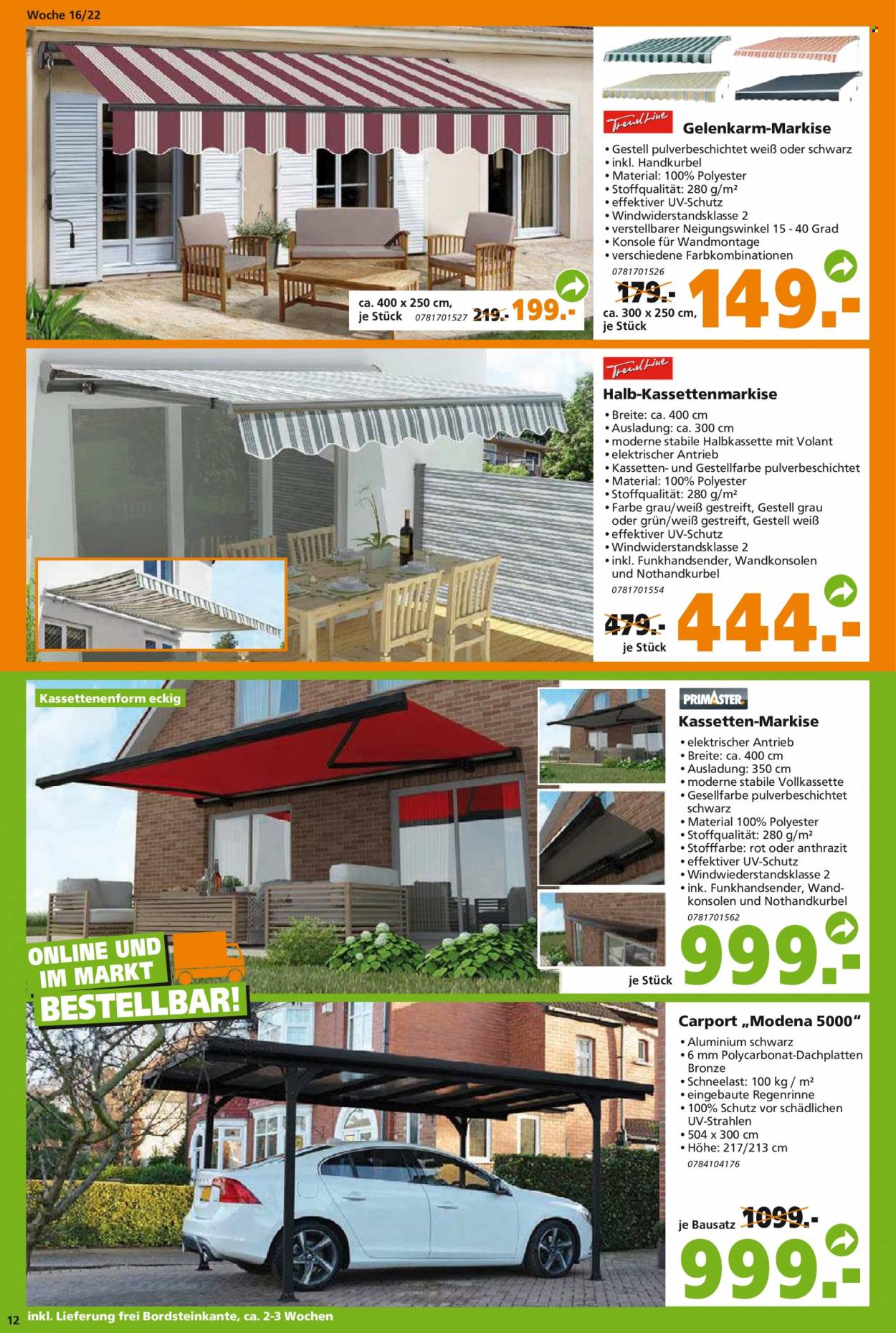 Globus Baumarkt Prospekte  - 19.04.2022 - 23.04.2022. Seite 12