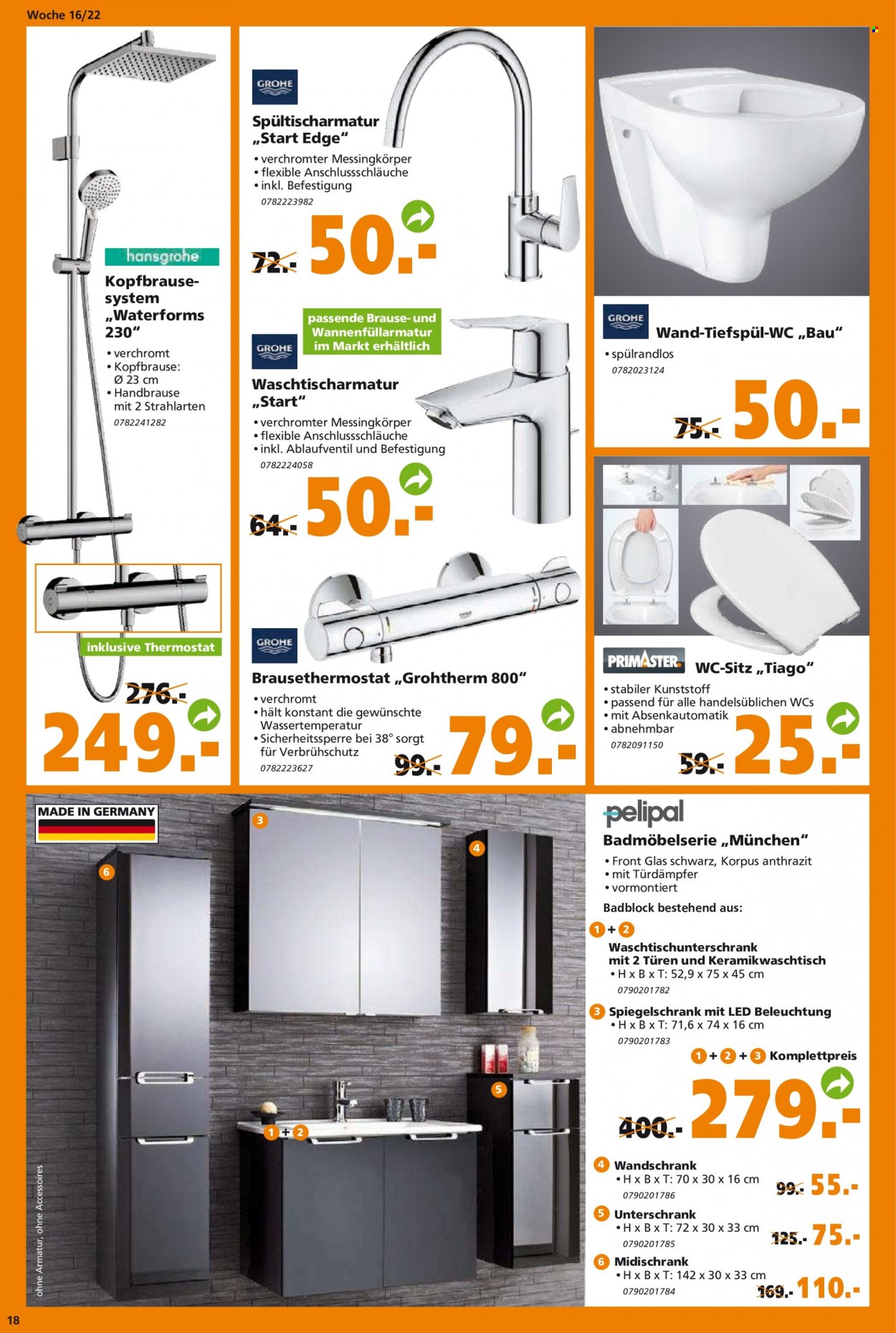Globus Baumarkt Prospekte  - 19.04.2022 - 23.04.2022. Seite 18