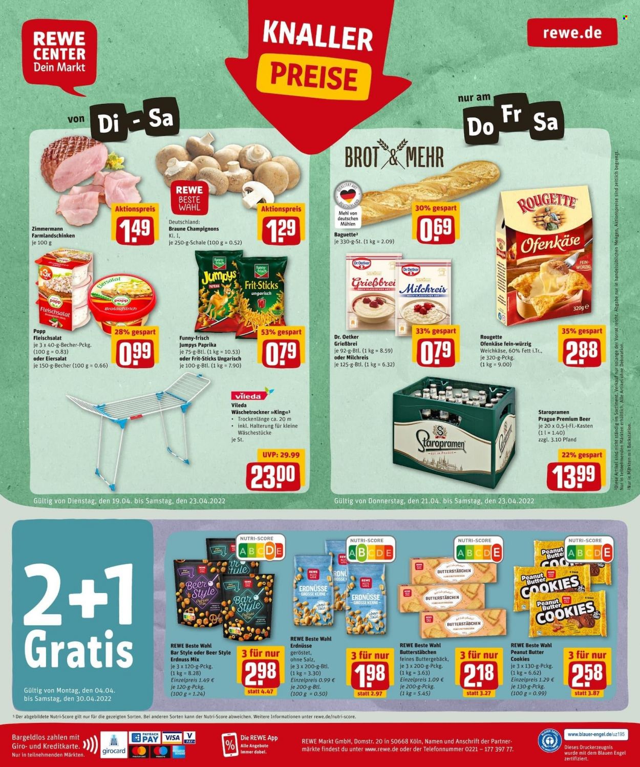 REWE Prospekte  - 19.04.2022 - 23.04.2022. Seite 32