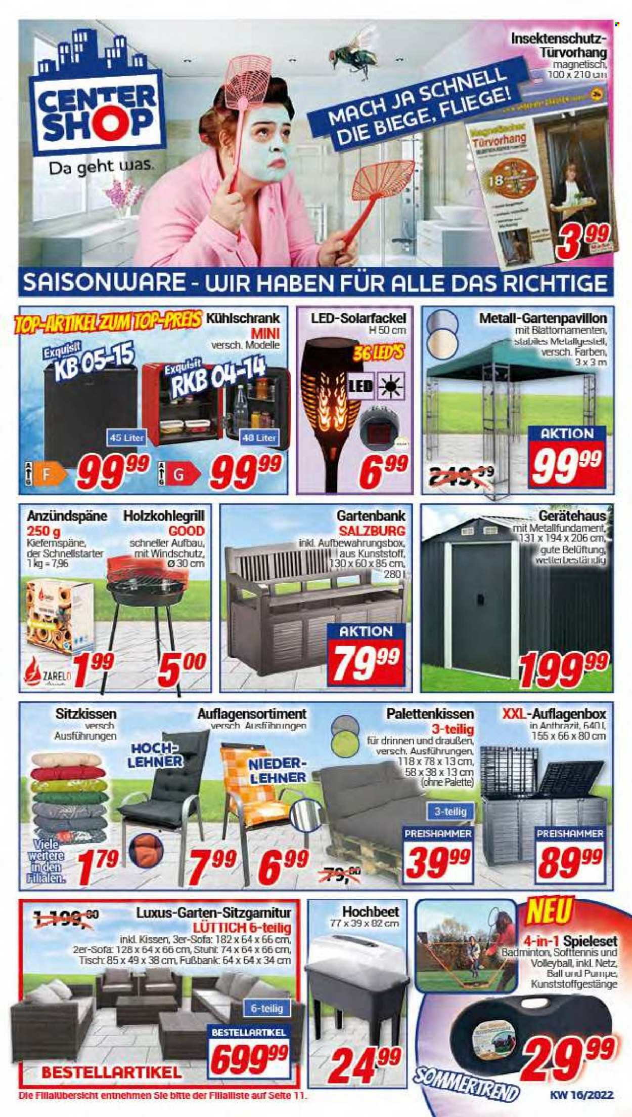 CENTERSHOP Prospekte  - 19.04.2022 - 23.04.2022. Seite 1