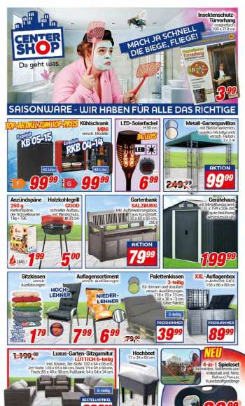 Prospekte CENTERSHOP - 19.04.2022 - 24.04.2022.