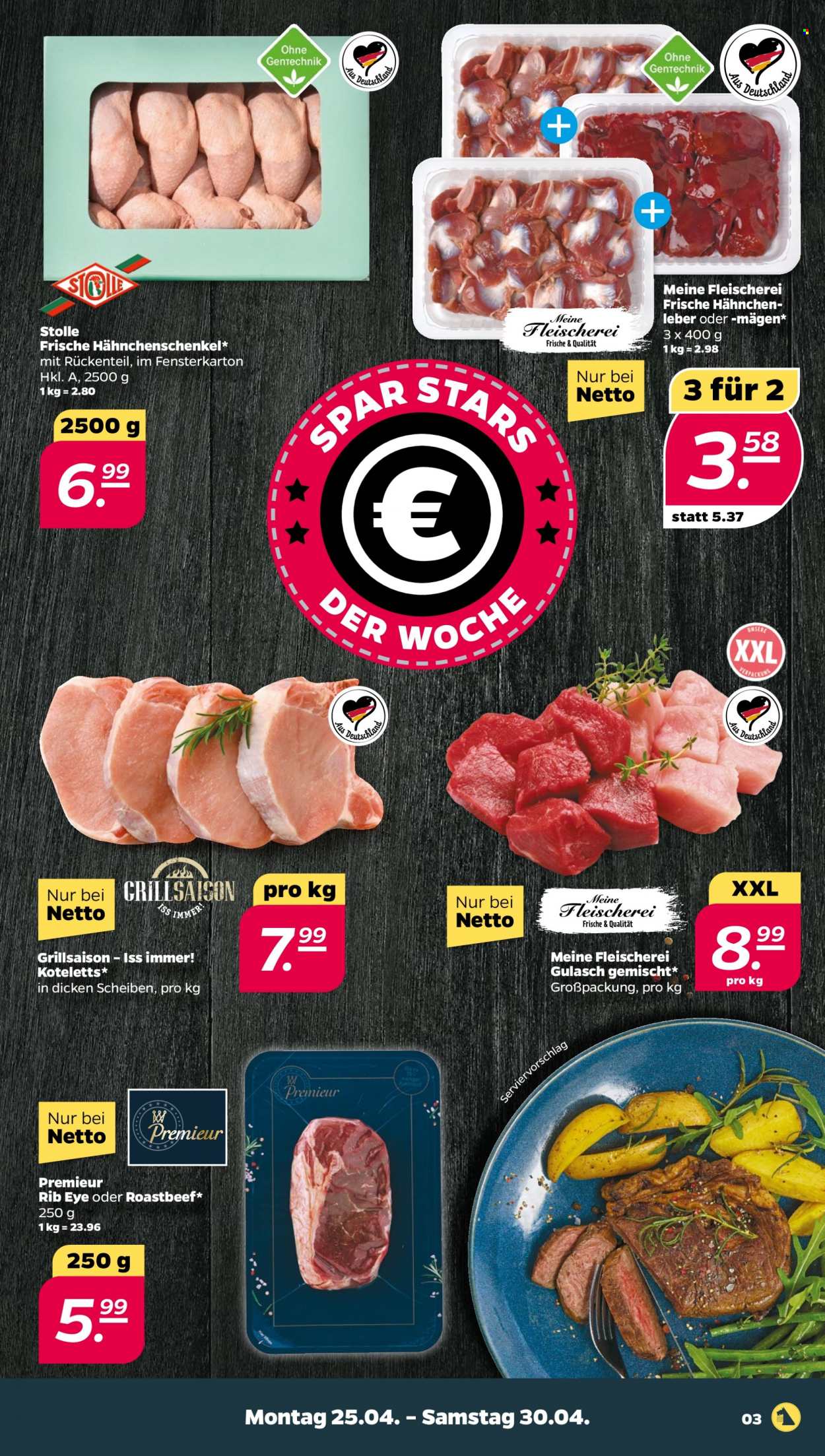 Netto Prospekte  - 25.04.2022 - 30.04.2022. Seite 3