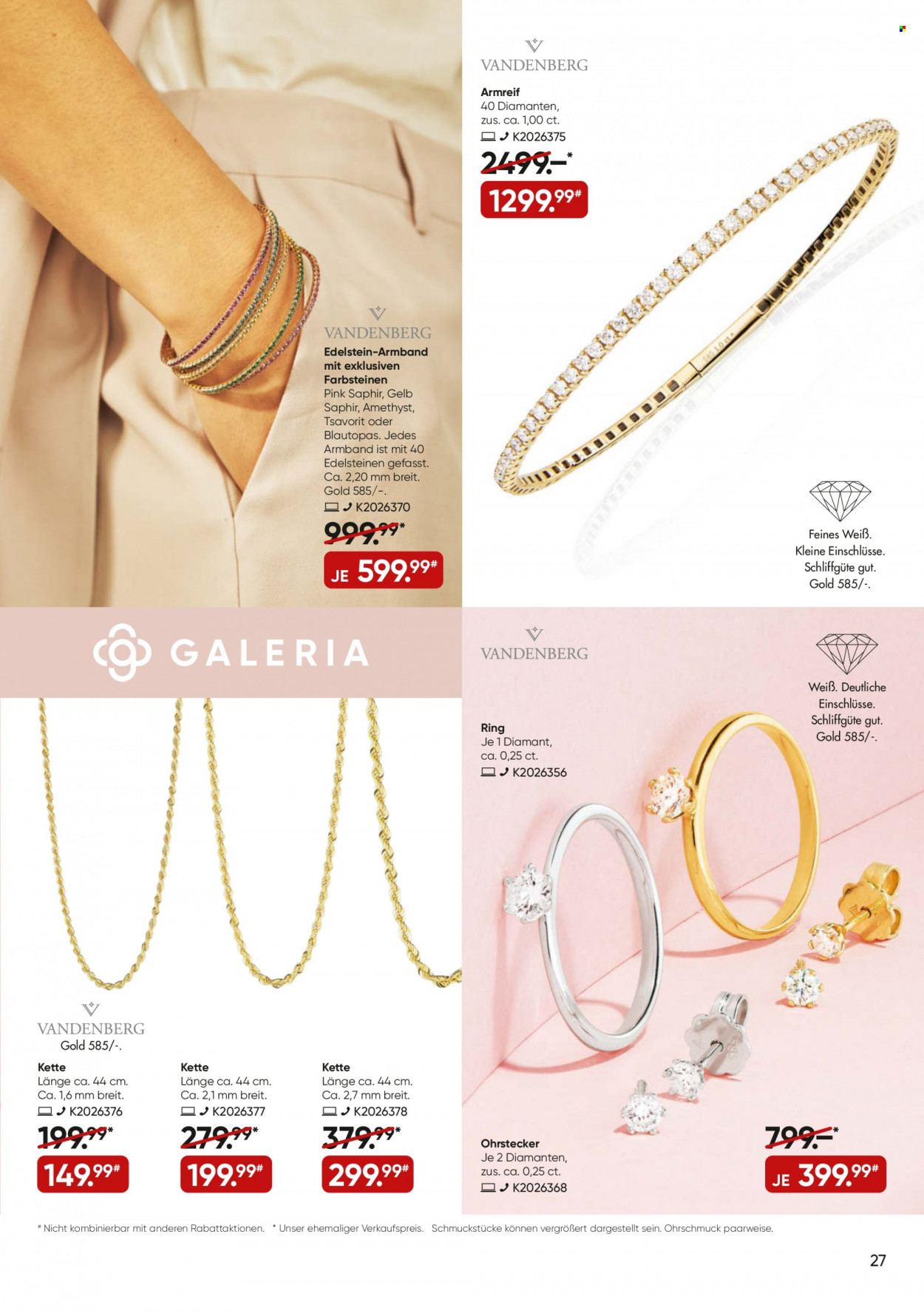 GALERIA Karstadt Kaufhof Prospekte  - 20.04.2022 - 26.04.2022. Seite 27