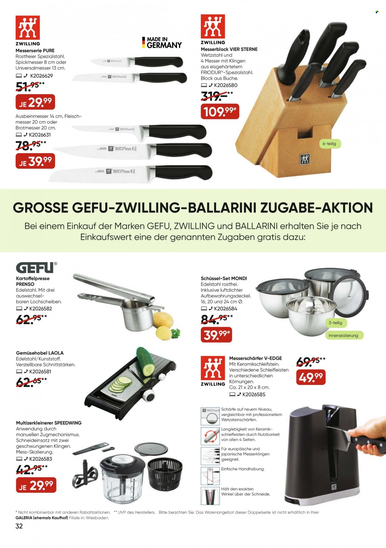 GALERIA Karstadt Kaufhof Prospekte  - 20.04.2022 - 26.04.2022. Seite 32