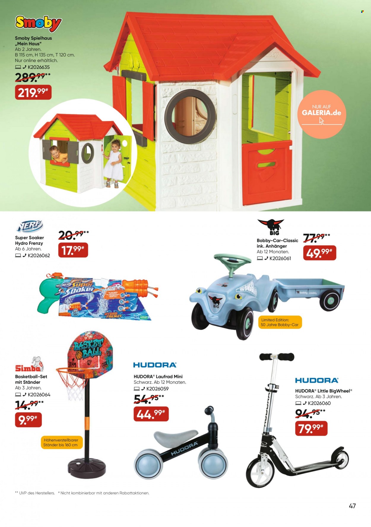 GALERIA Karstadt Kaufhof Prospekte  - 20.04.2022 - 26.04.2022. Seite 47