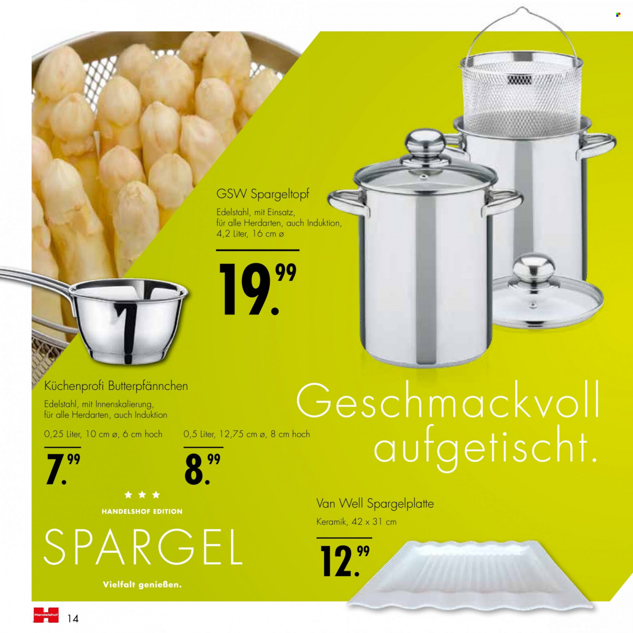 Handelshof Prospekte  - 21.04.2022 - 4.05.2022. Seite 14