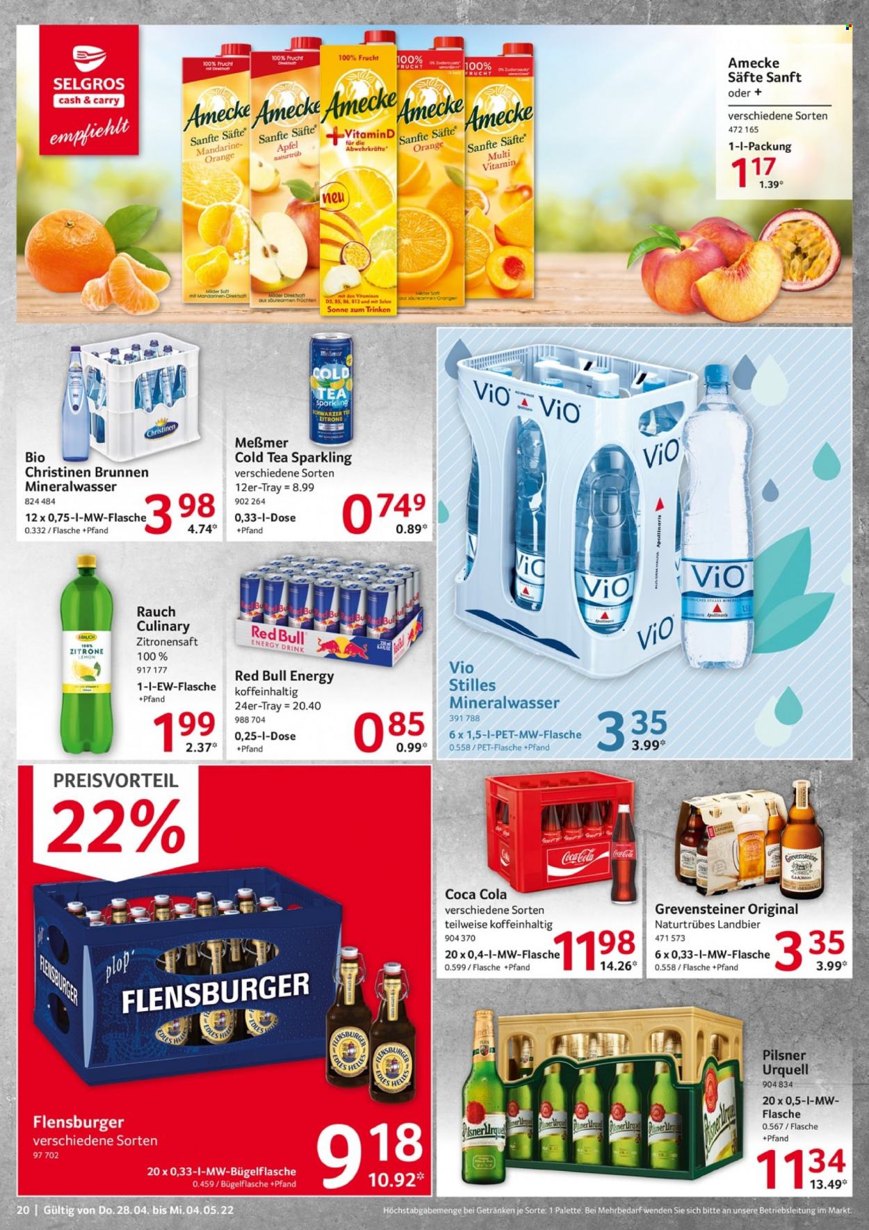 Selgros Prospekte  - 28.04.2022 - 4.05.2022. Seite 20