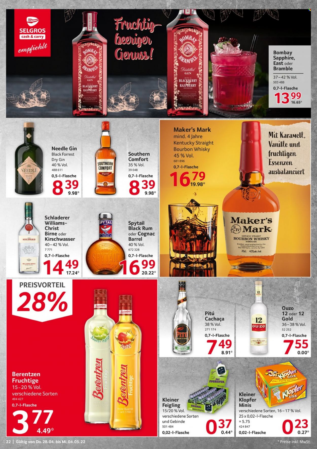 Selgros Prospekte  - 28.04.2022 - 4.05.2022. Seite 22