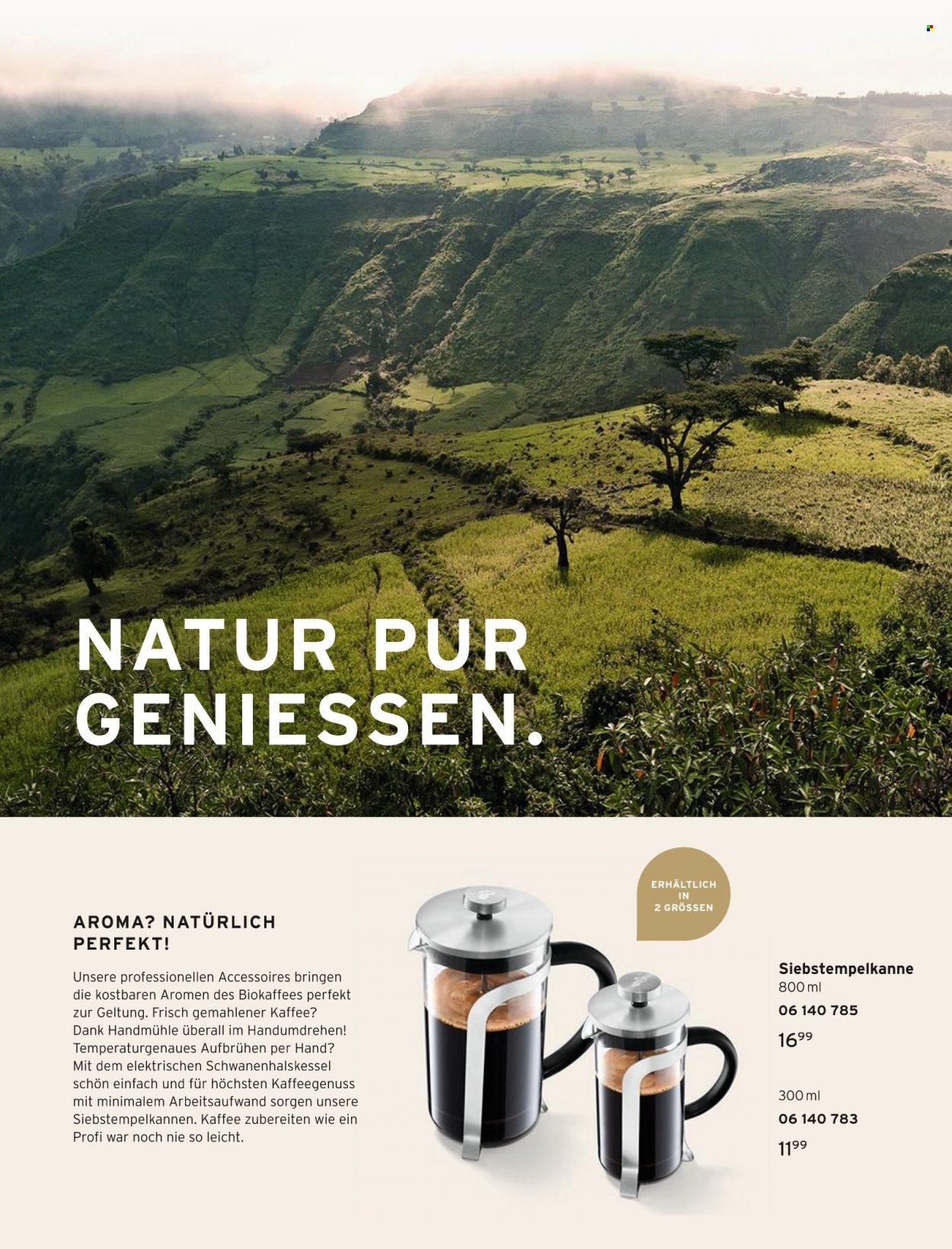 thumbnail - Prospekte Tchibo - Produkte in Aktion - Kaffee. Seite 150.