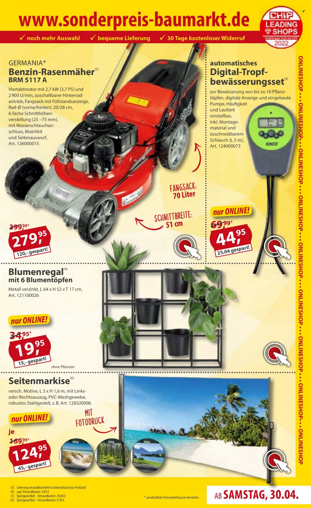 Sonderpreis-Baumarkt Prospekte  - 30.04.2022 - 6.05.2022. Seite 5