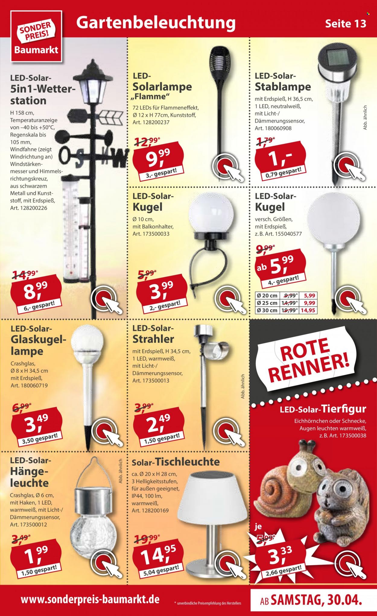 Sonderpreis-Baumarkt Prospekte  - 30.04.2022 - 6.05.2022. Seite 13