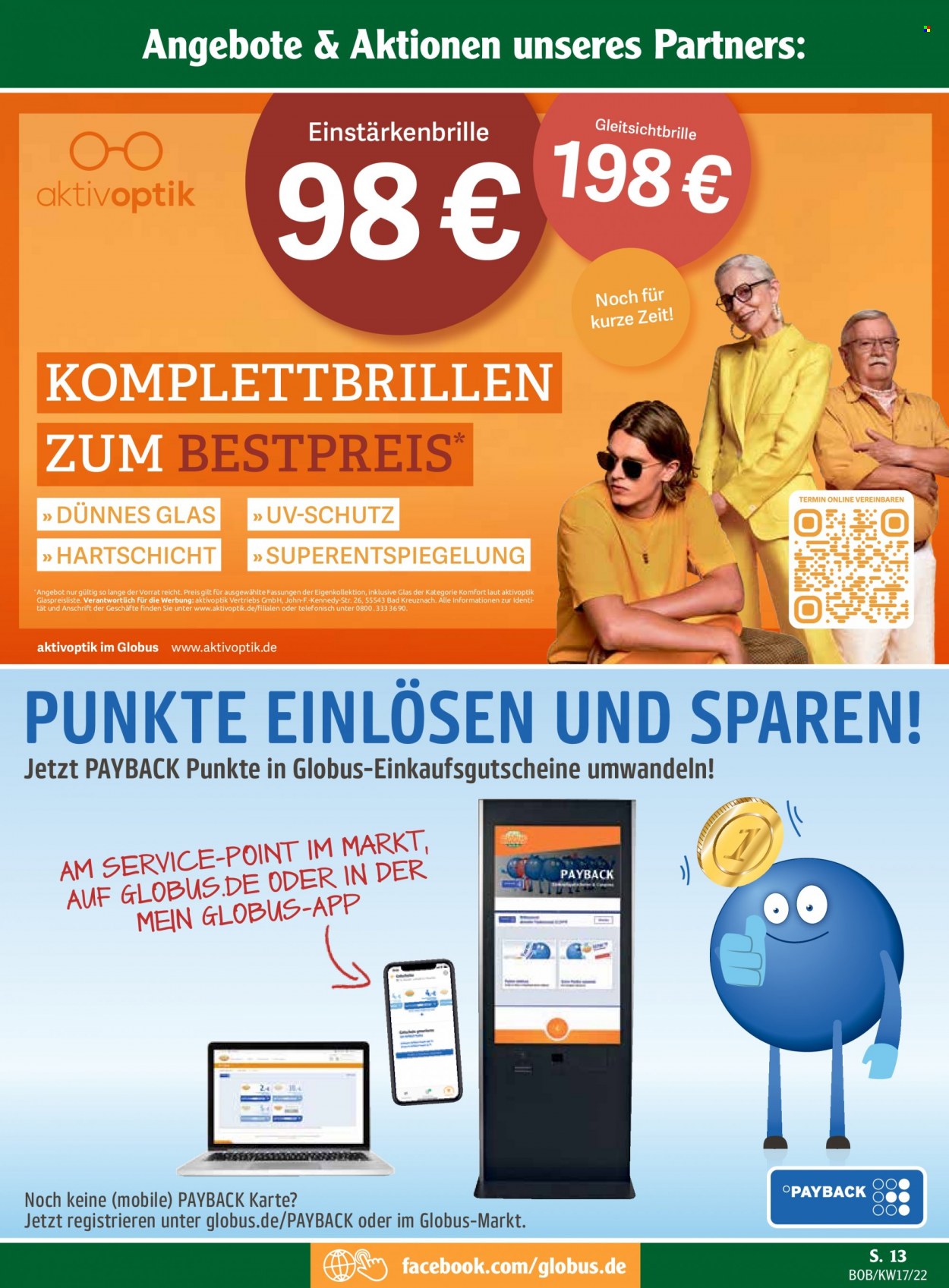 Globus Prospekte  - 25.04.2022 - 30.04.2022. Seite 17