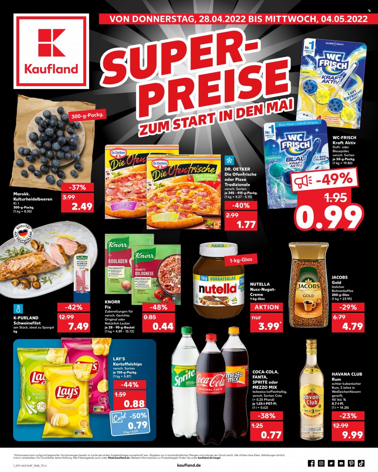 Kaufland Prospekte  - 28.04.2022 - 4.05.2022. Seite 1