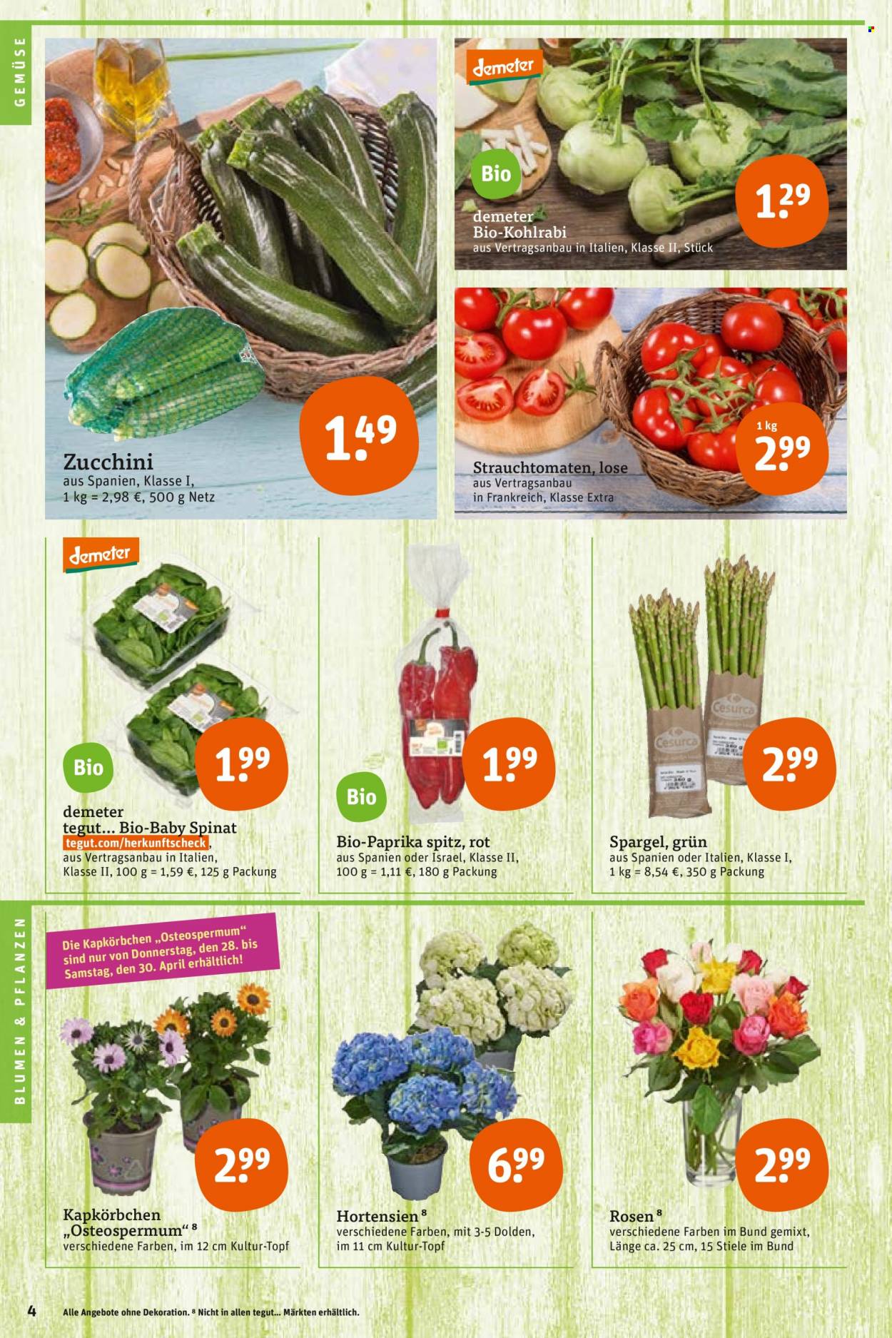 tegut... Prospekte  - 25.04.2022 - 30.04.2022. Seite 6