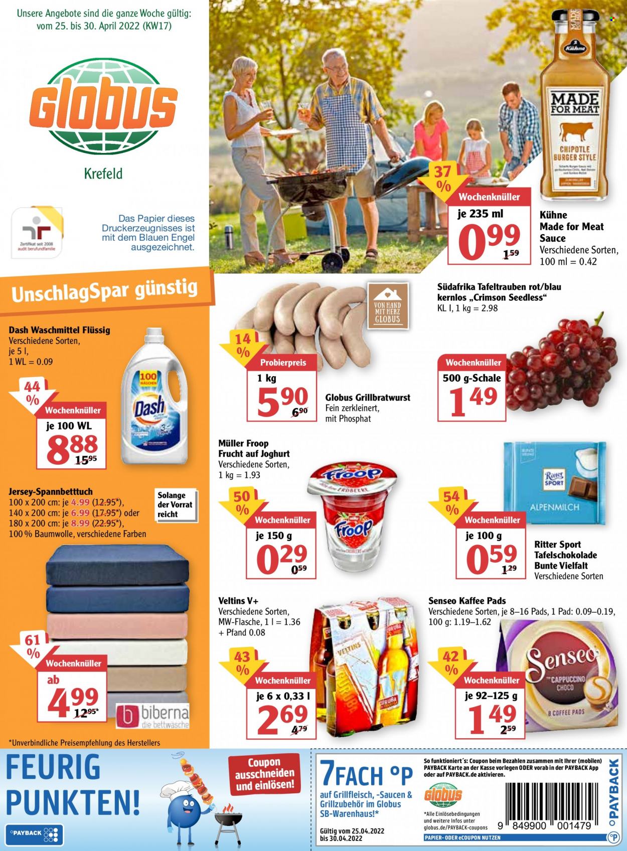 Globus Prospekte  - 25.04.2022 - 30.04.2022. Seite 1