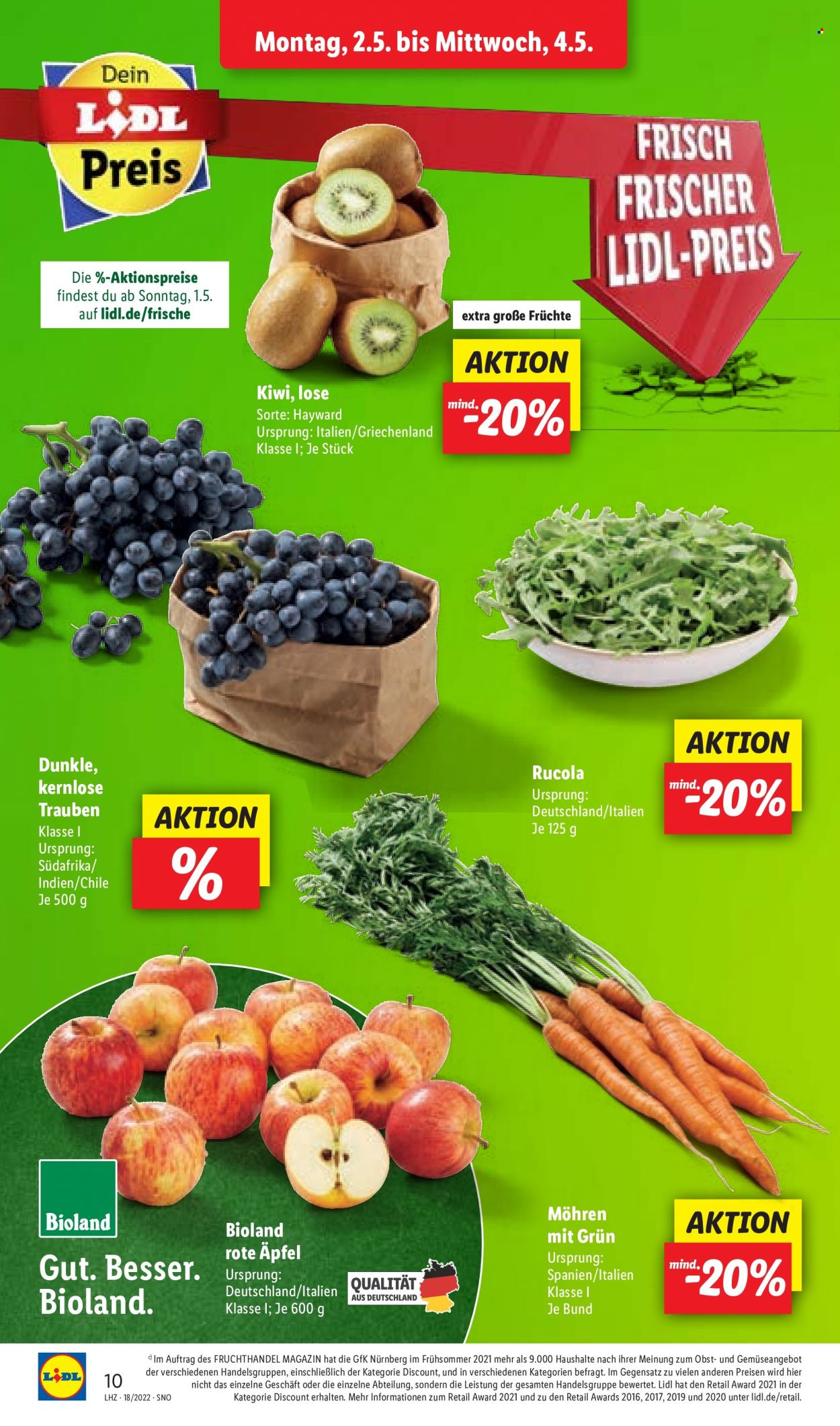 Lidl Prospekte  - 2.05.2022 - 7.05.2022. Seite 10
