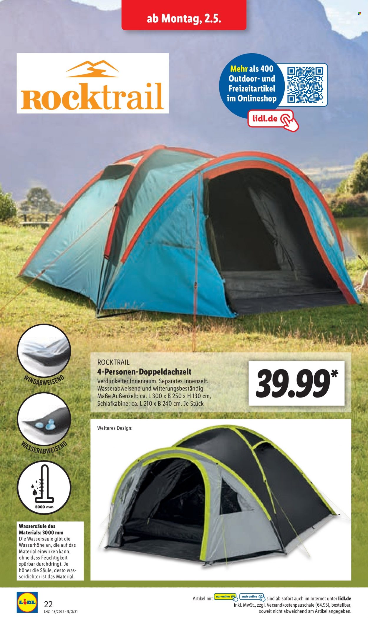 Lidl Prospekte  - 2.05.2022 - 7.05.2022. Seite 22