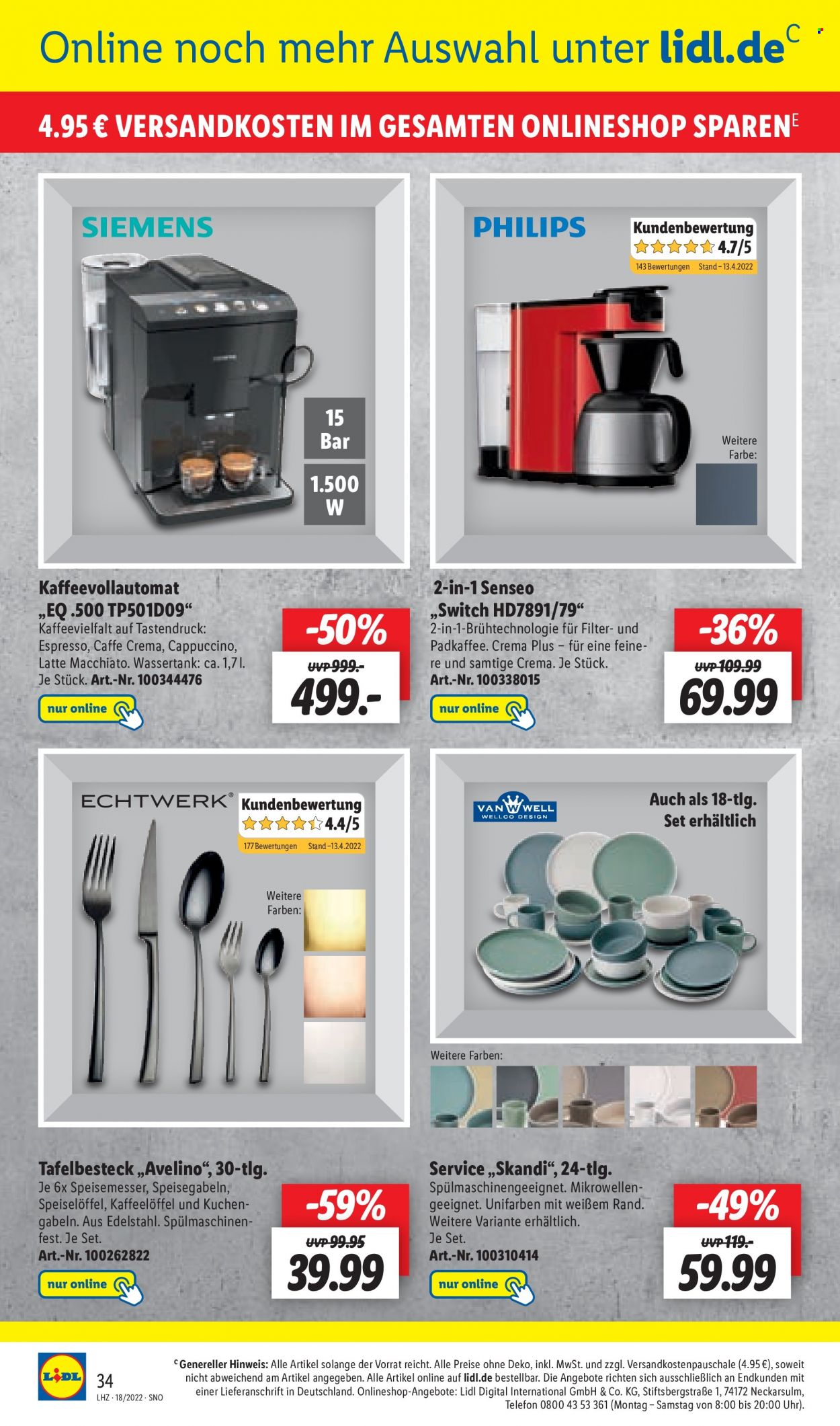 Lidl Prospekte  - 2.05.2022 - 7.05.2022. Seite 34