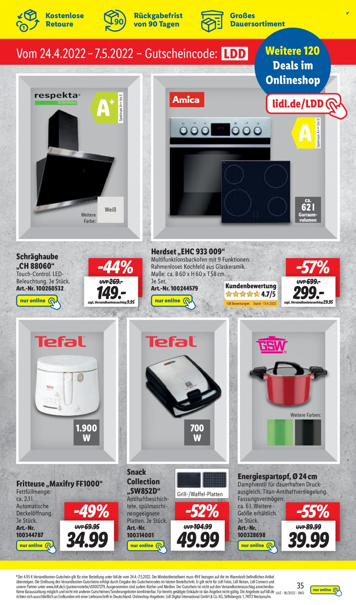 Lidl Prospekte  - 2.05.2022 - 7.05.2022. Seite 35