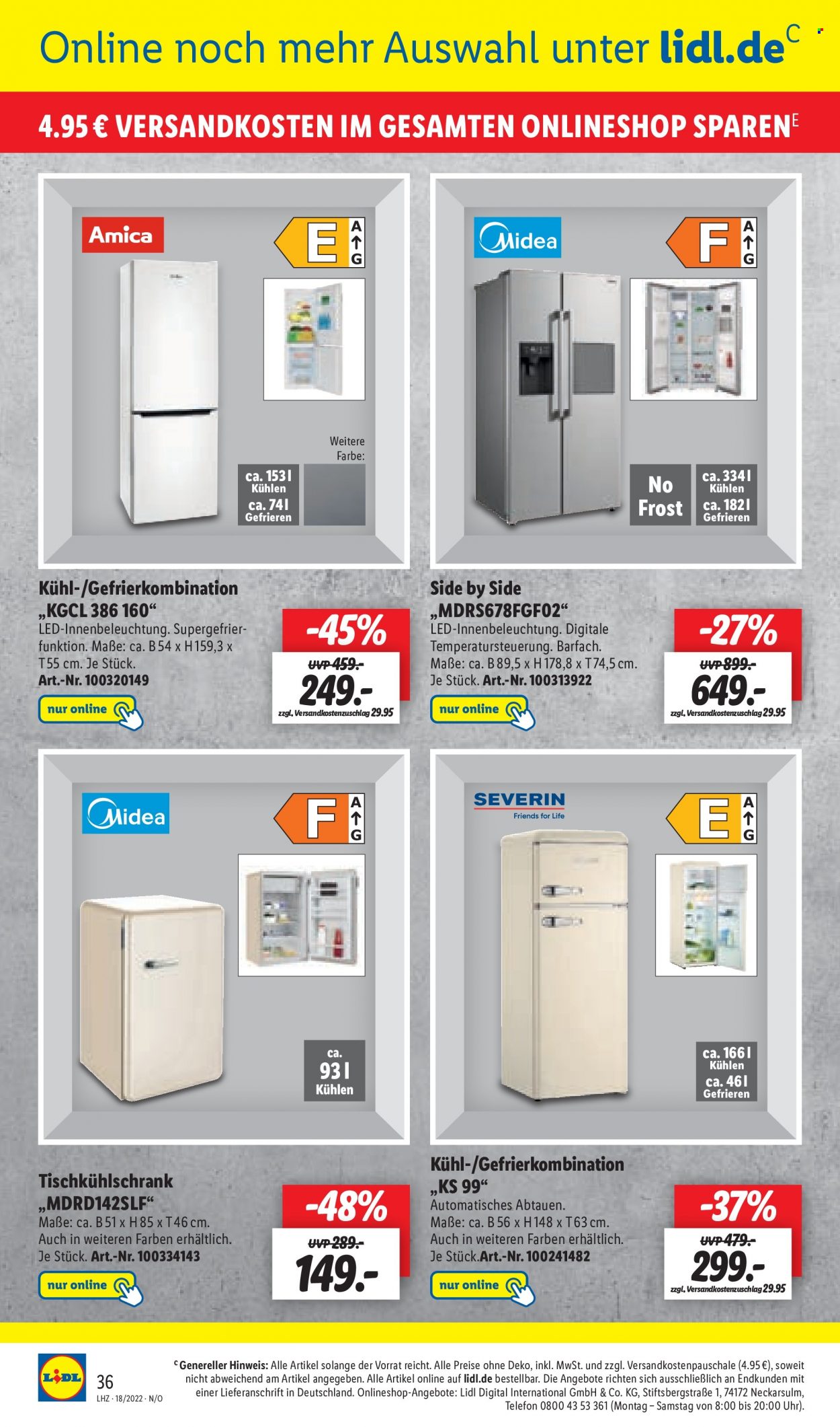 Lidl Prospekte  - 2.05.2022 - 7.05.2022. Seite 36