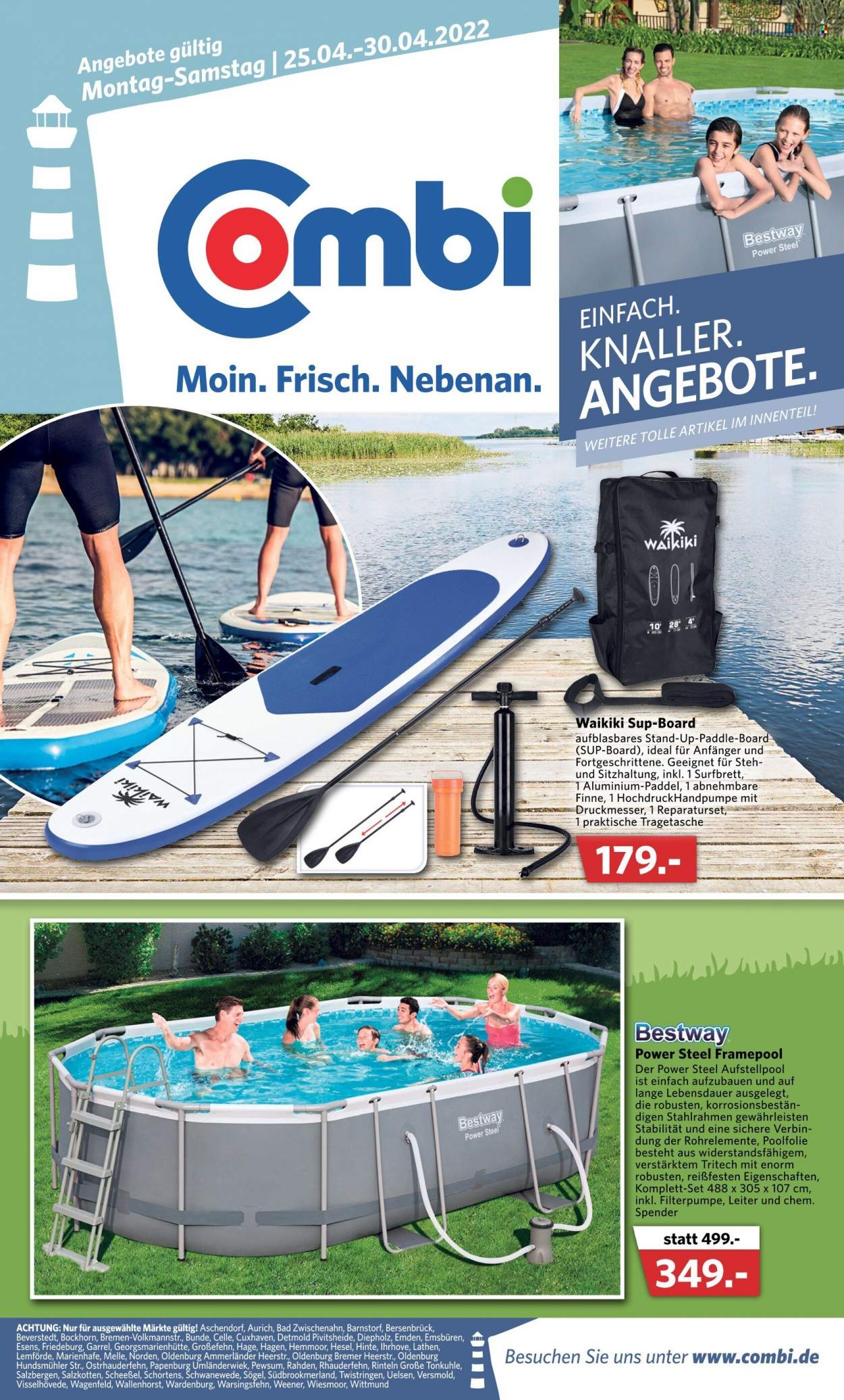 Combi Prospekte  - 25.04.2022 - 30.04.2022. Seite 1