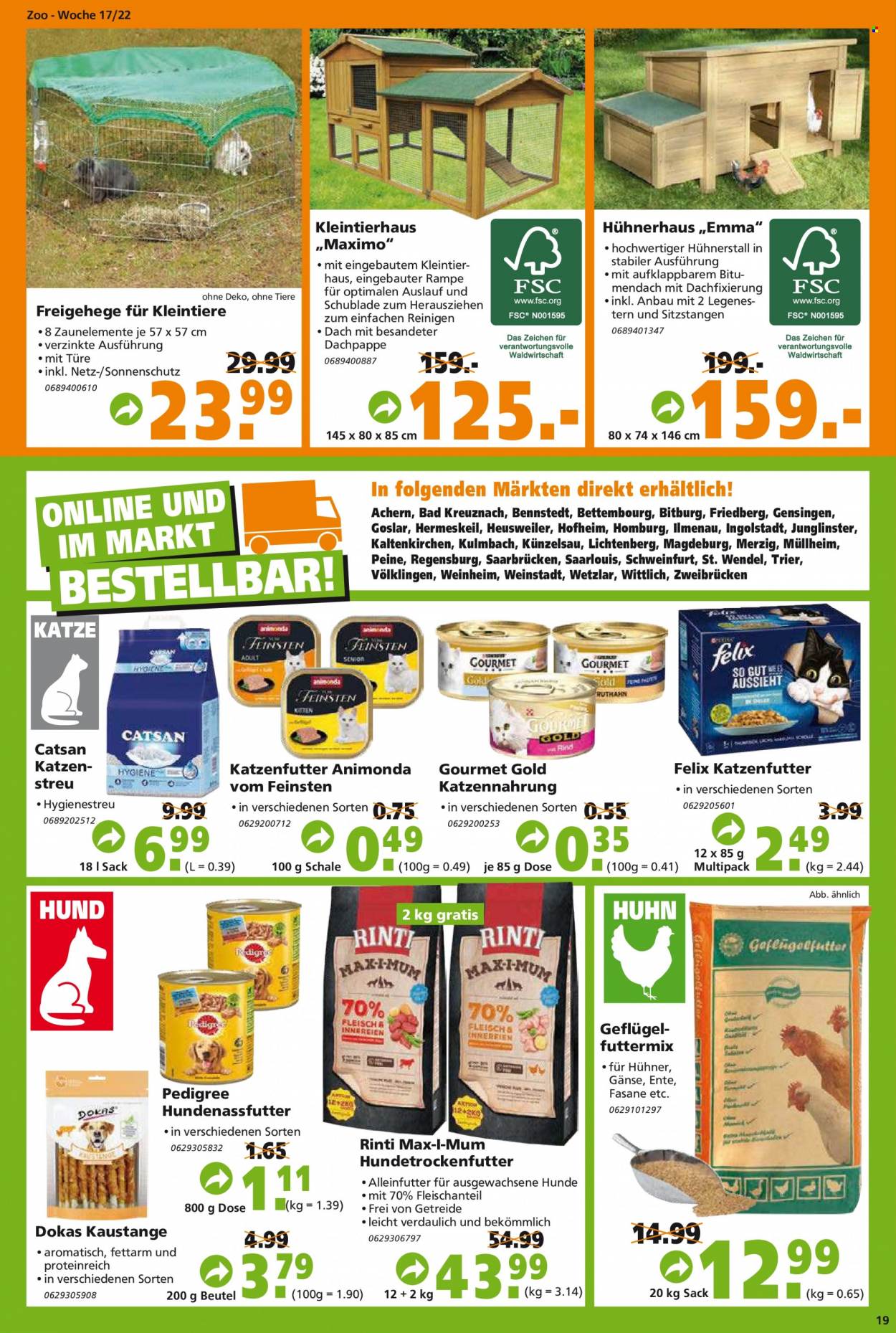 Globus Baumarkt Prospekte  - 25.04.2022 - 30.04.2022. Seite 19