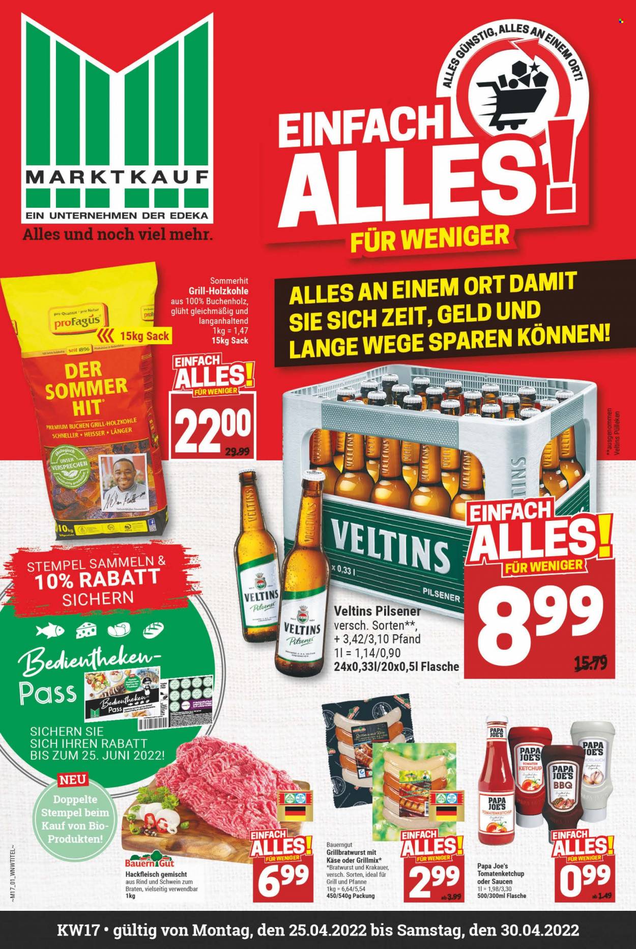 Marktkauf Prospekte  - 25.04.2022 - 30.04.2022. Seite 1