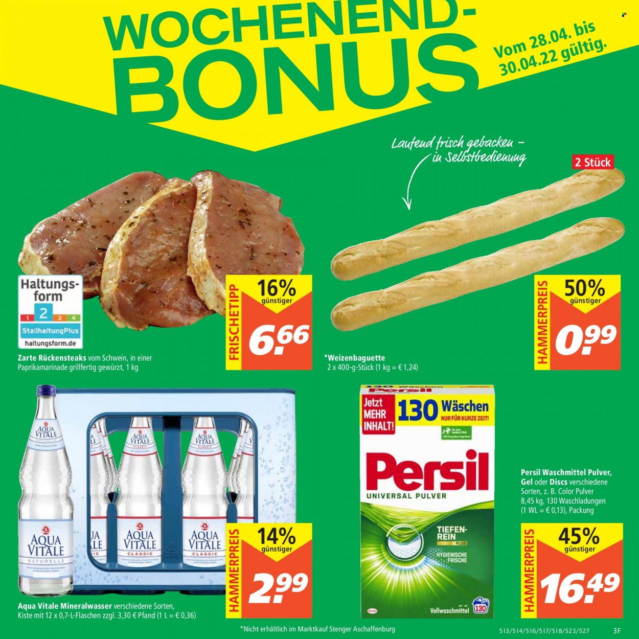 Marktkauf Prospekte  - 25.04.2022 - 30.04.2022. Seite 3