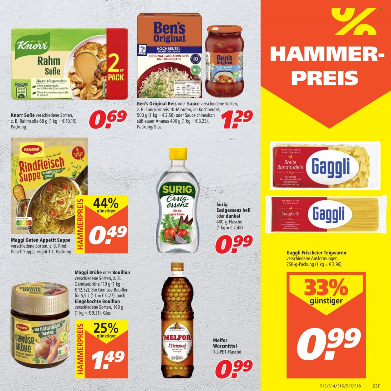 Marktkauf Prospekte  - 25.04.2022 - 30.04.2022. Seite 23