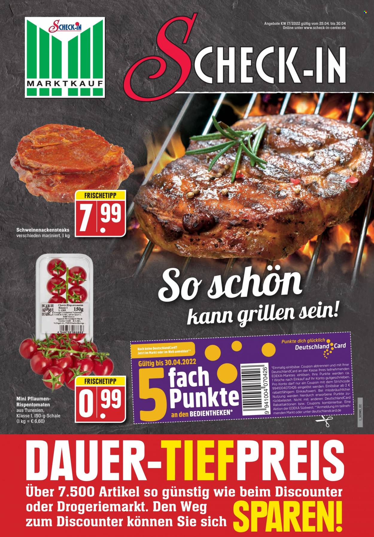 Marktkauf Prospekte  - 25.04.2022 - 30.04.2022. Seite 1