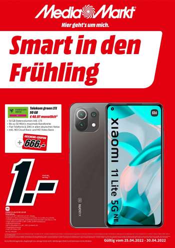 Prospekte MediaMarkt - 25.04.2022 - 30.04.2022.
