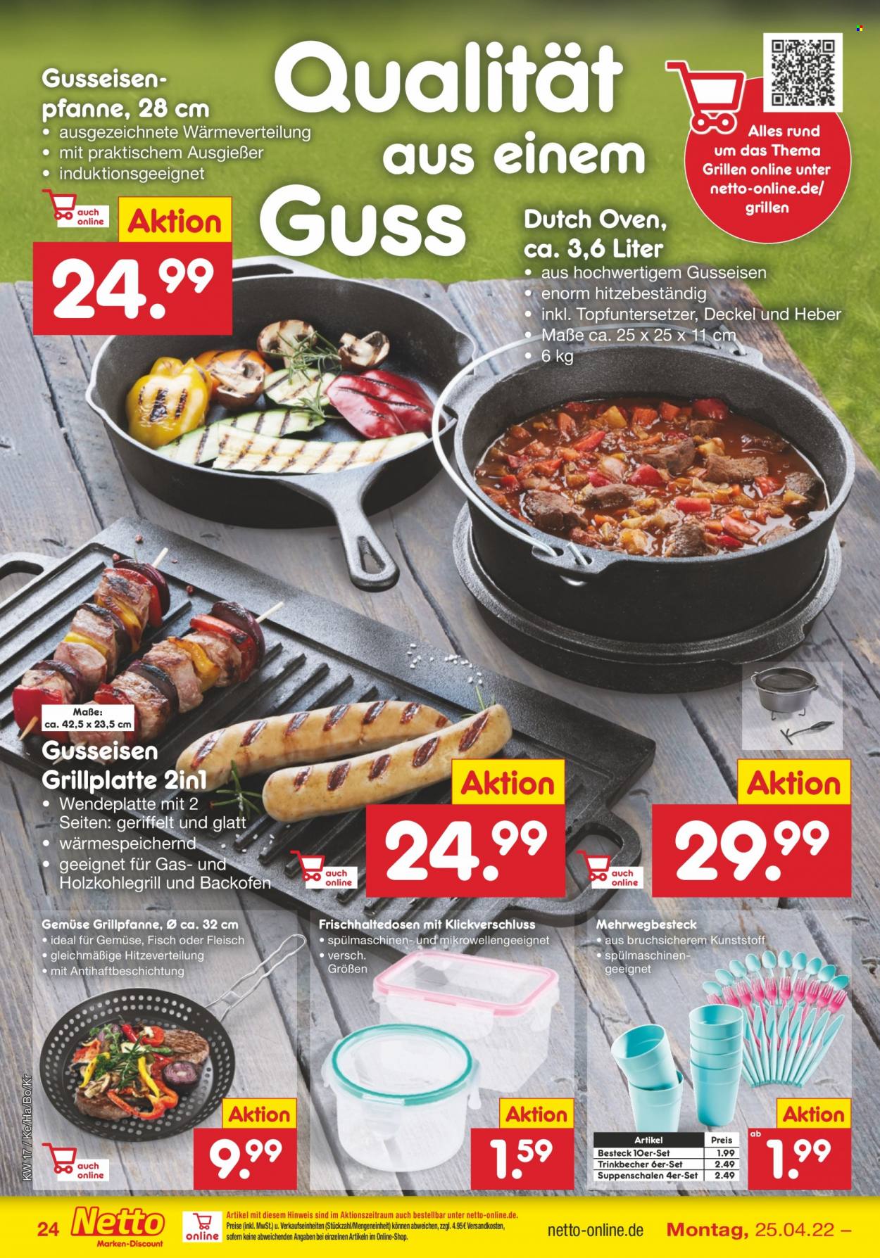 Netto Marken-Discount Prospekte  - 25.04.2022 - 30.04.2022. Seite 24