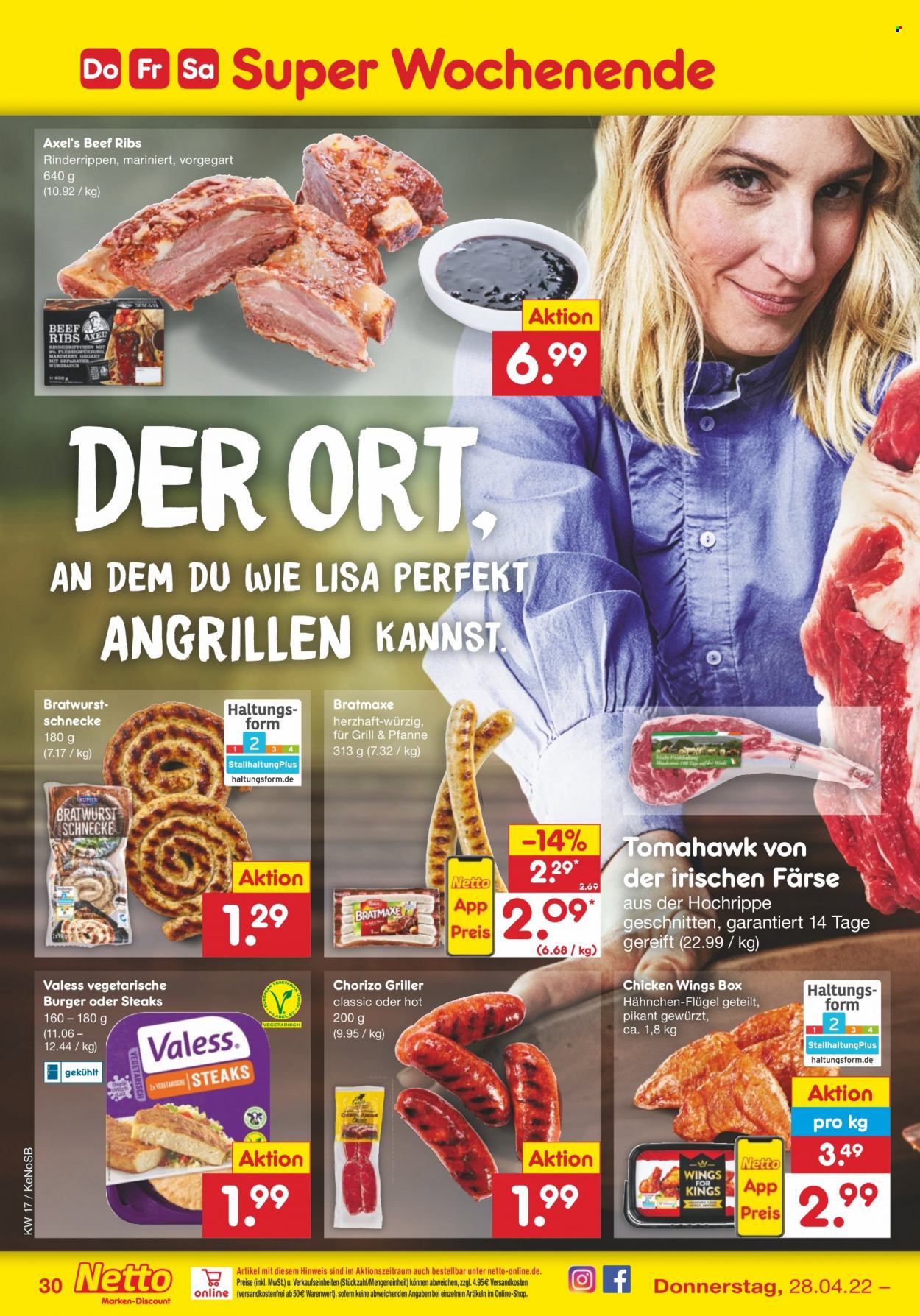 Netto Marken-Discount Prospekte  - 25.04.2022 - 30.04.2022. Seite 30