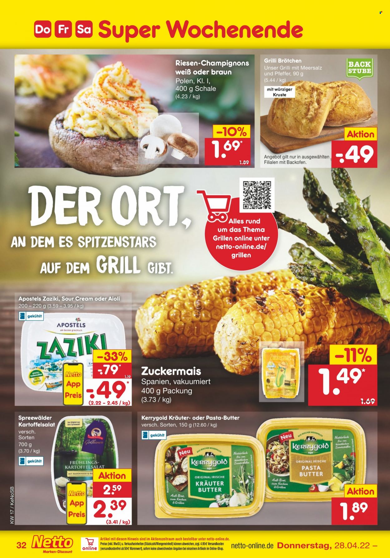 Netto Marken-Discount Prospekte  - 25.04.2022 - 30.04.2022. Seite 32