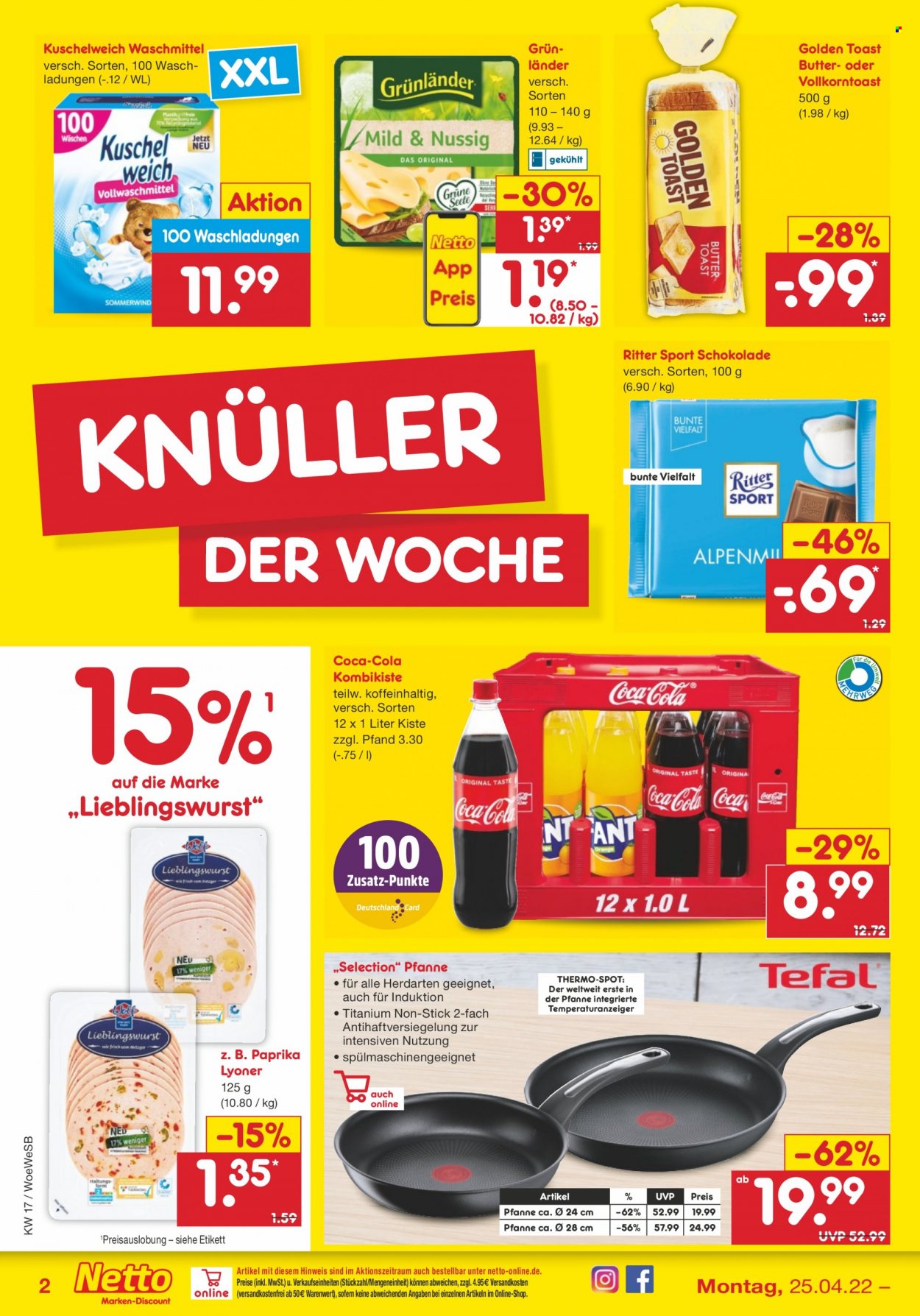 Netto Marken-Discount Prospekte  - 25.04.2022 - 30.04.2022. Seite 2