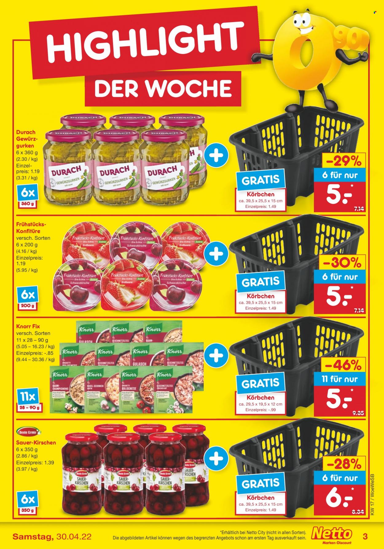 Netto Marken-Discount Prospekte  - 25.04.2022 - 30.04.2022. Seite 3