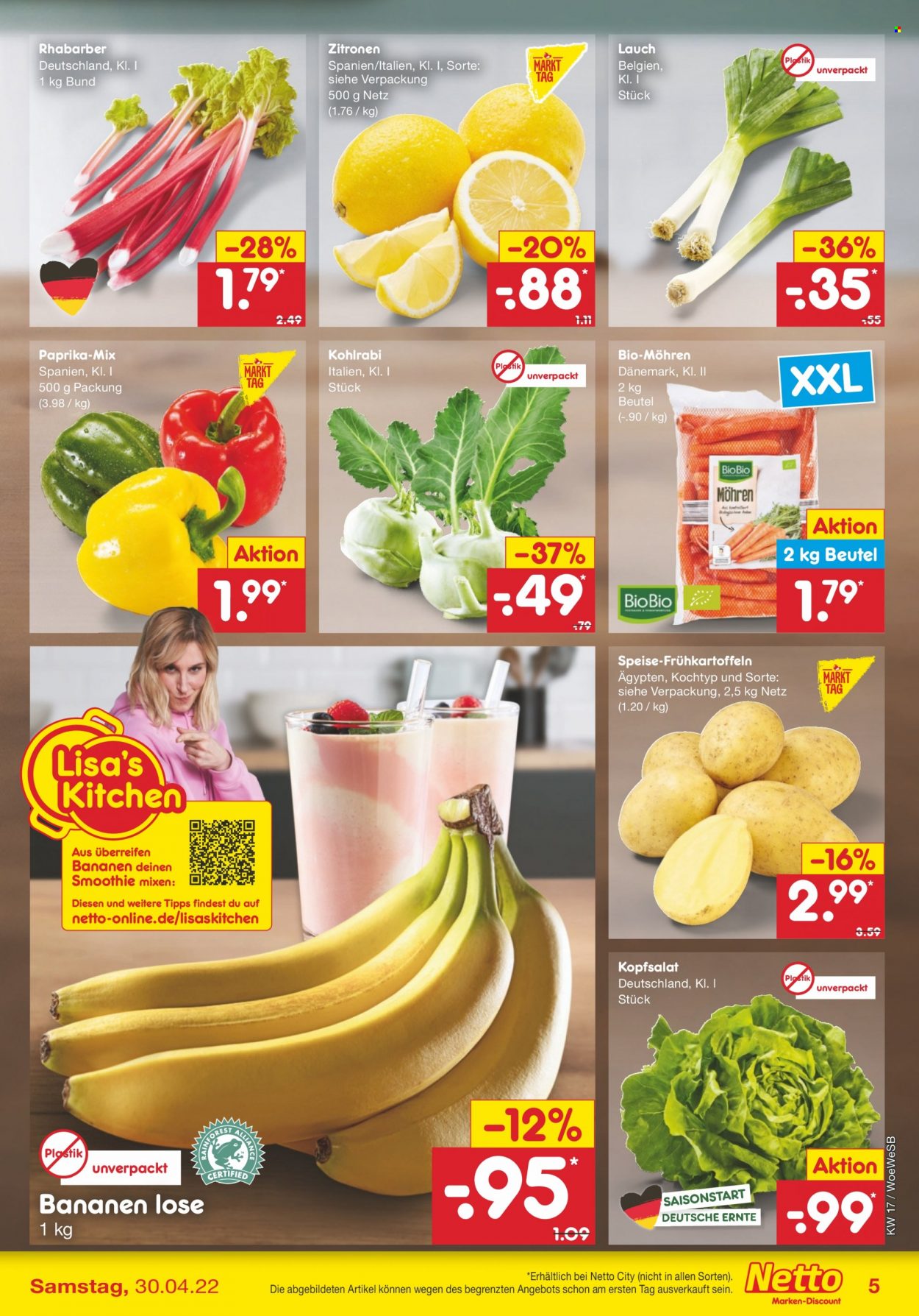 Netto Marken-Discount Prospekte  - 25.04.2022 - 30.04.2022. Seite 5