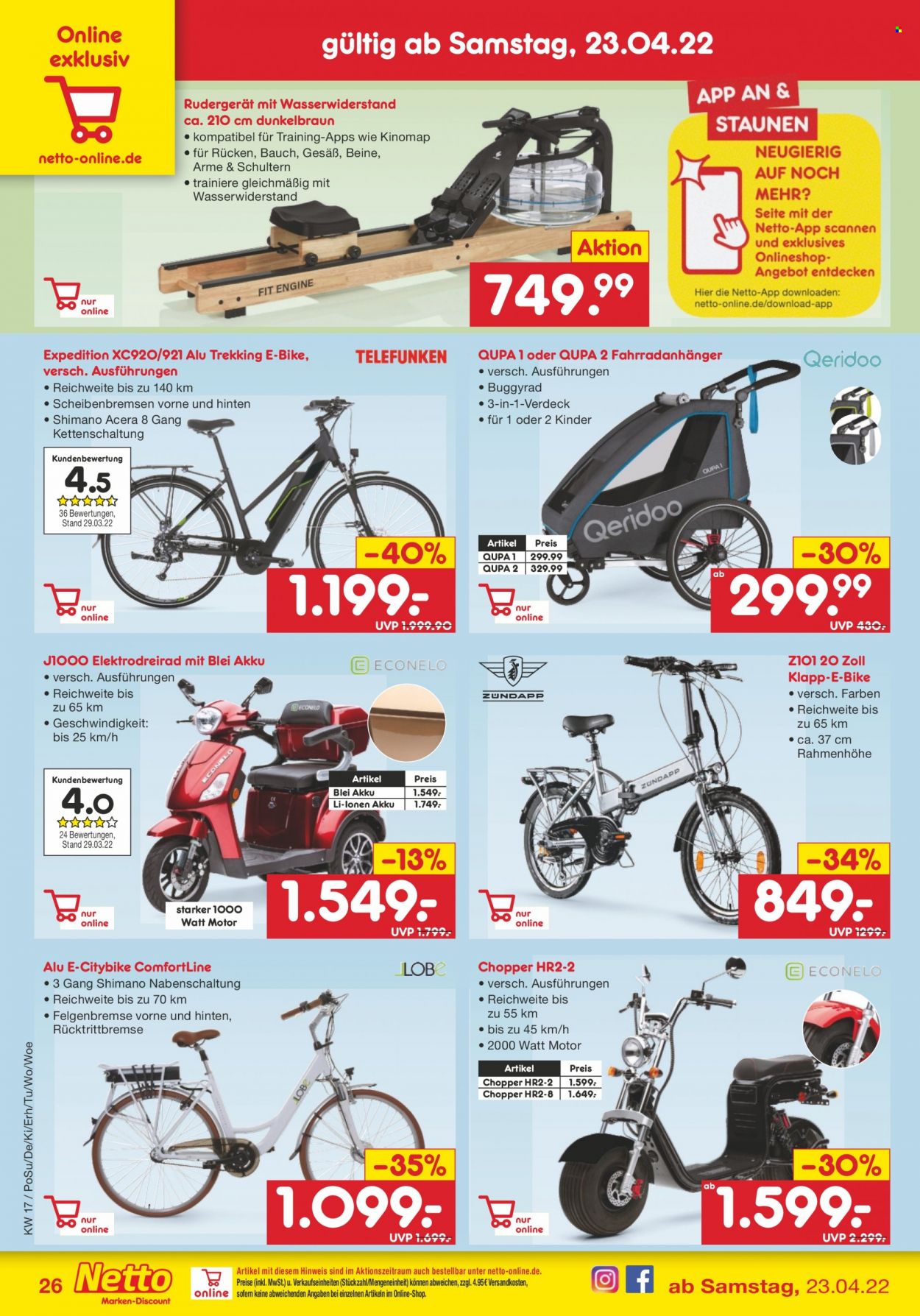 Netto Marken-Discount Prospekte  - 25.04.2022 - 30.04.2022. Seite 26
