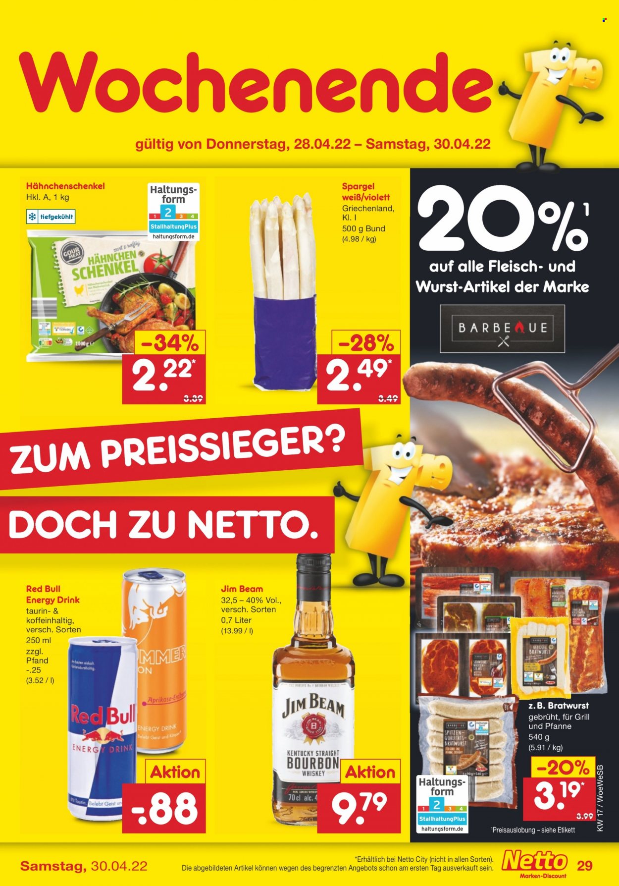 Netto Marken-Discount Prospekte  - 25.04.2022 - 30.04.2022. Seite 29