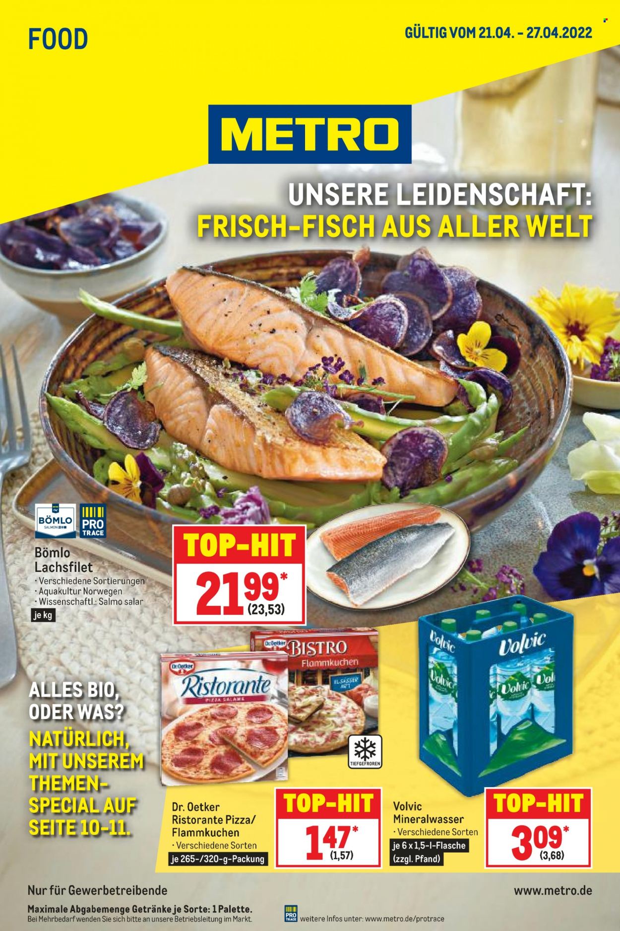Metro Prospekte  - 21.04.2022 - 27.04.2022. Seite 1