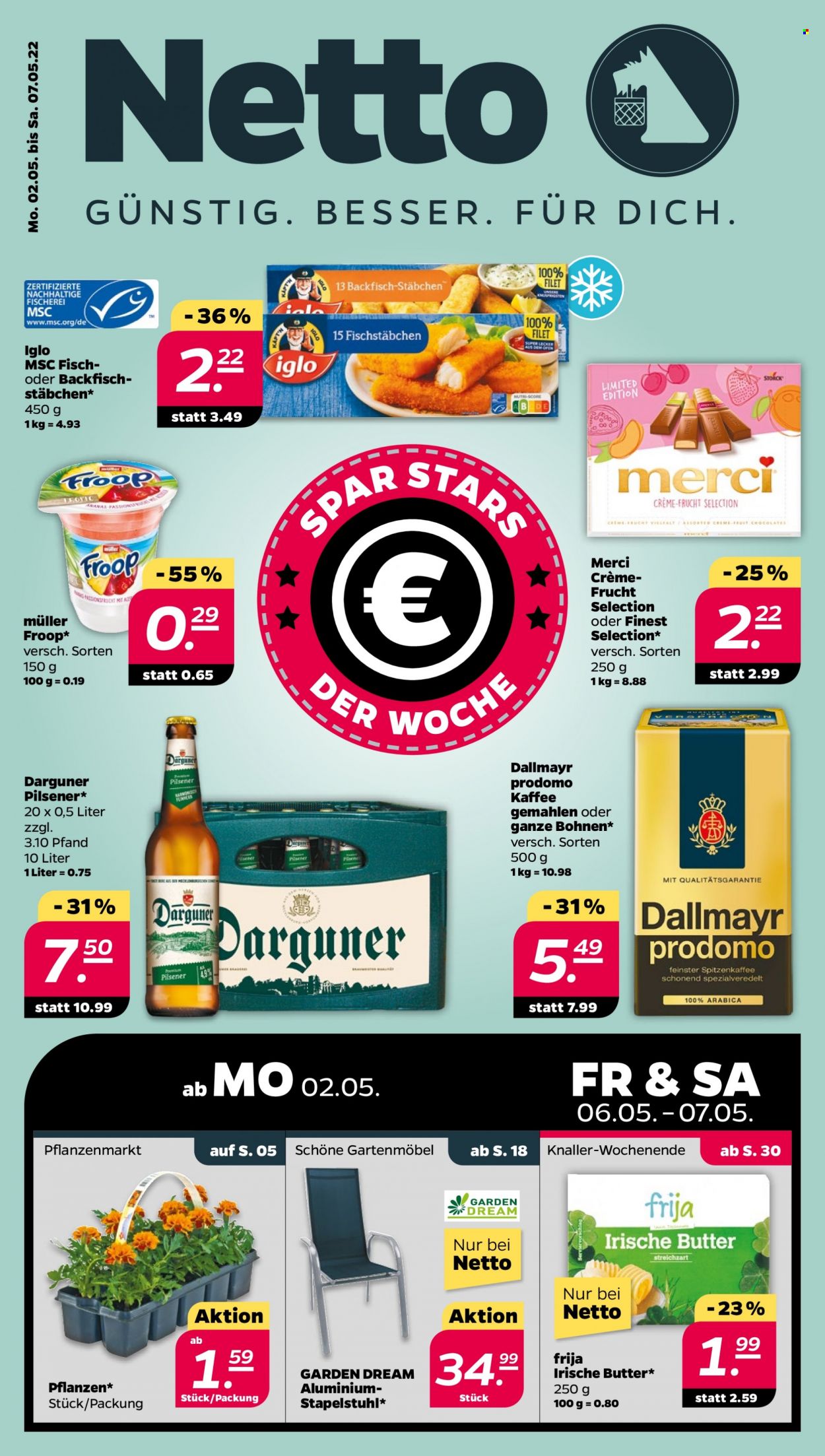 Netto Prospekte  - 2.05.2022 - 7.05.2022. Seite 1