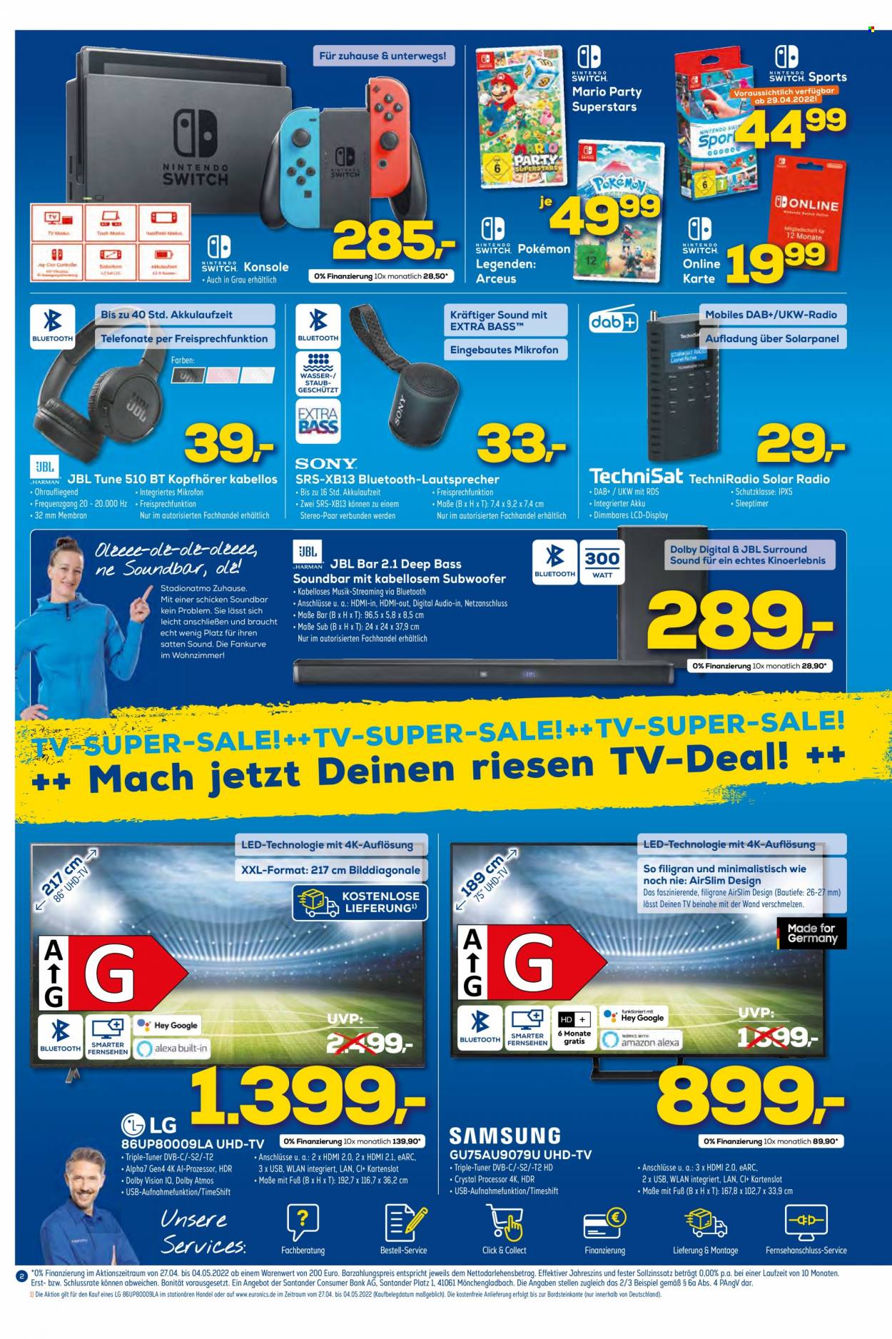 Euronics Prospekte  - 27.04.2022 - 3.05.2022. Seite 2