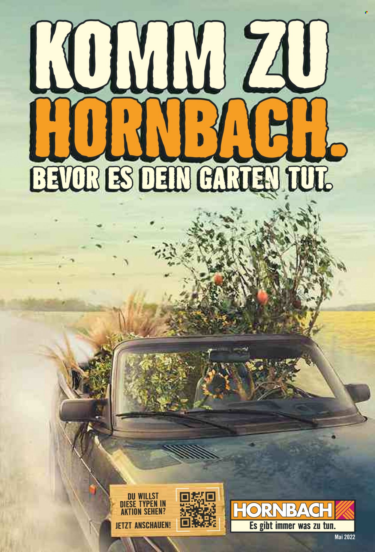 Hornbach Prospekte  - 28.04.2022 - 25.05.2022. Seite 1