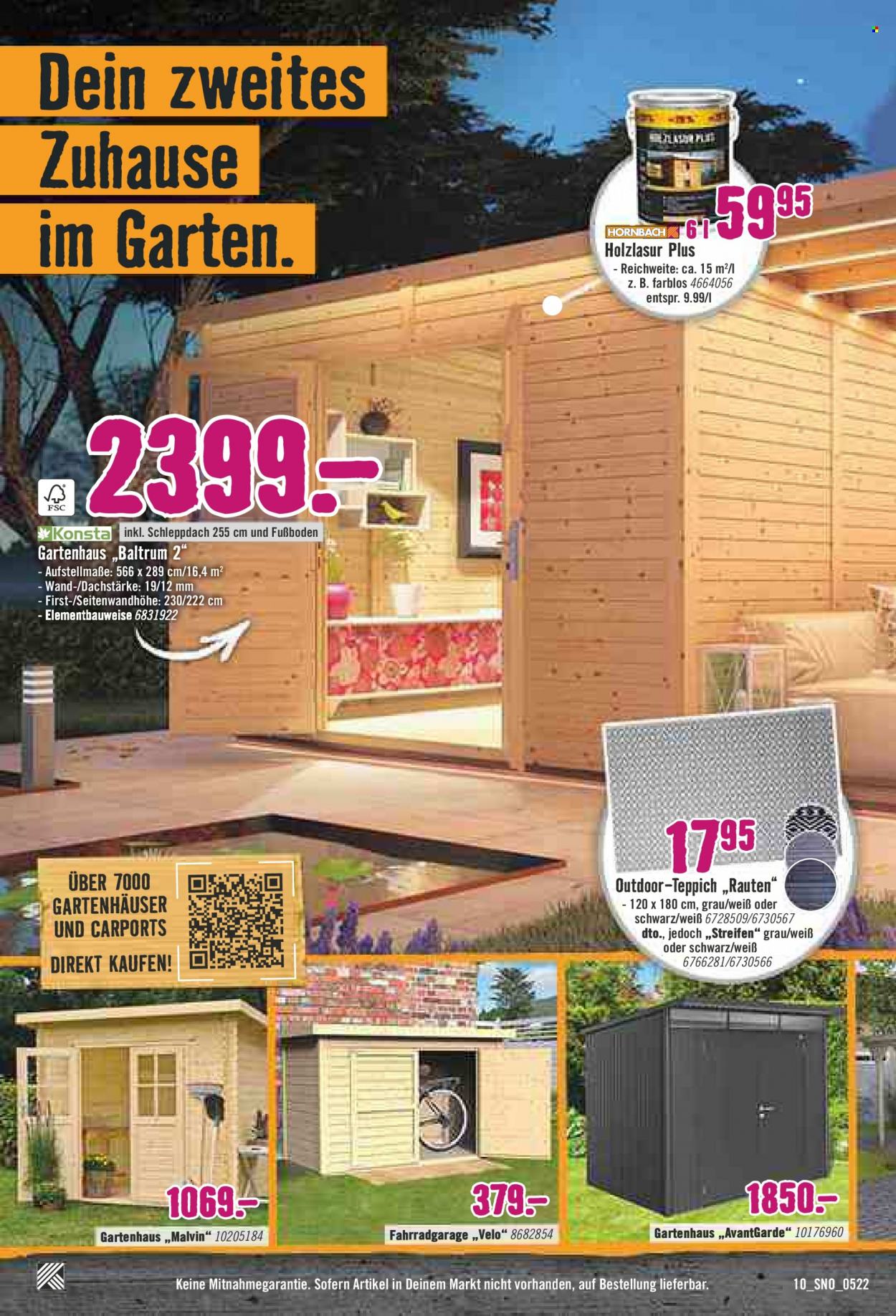 Hornbach Prospekte  - 28.04.2022 - 25.05.2022. Seite 10