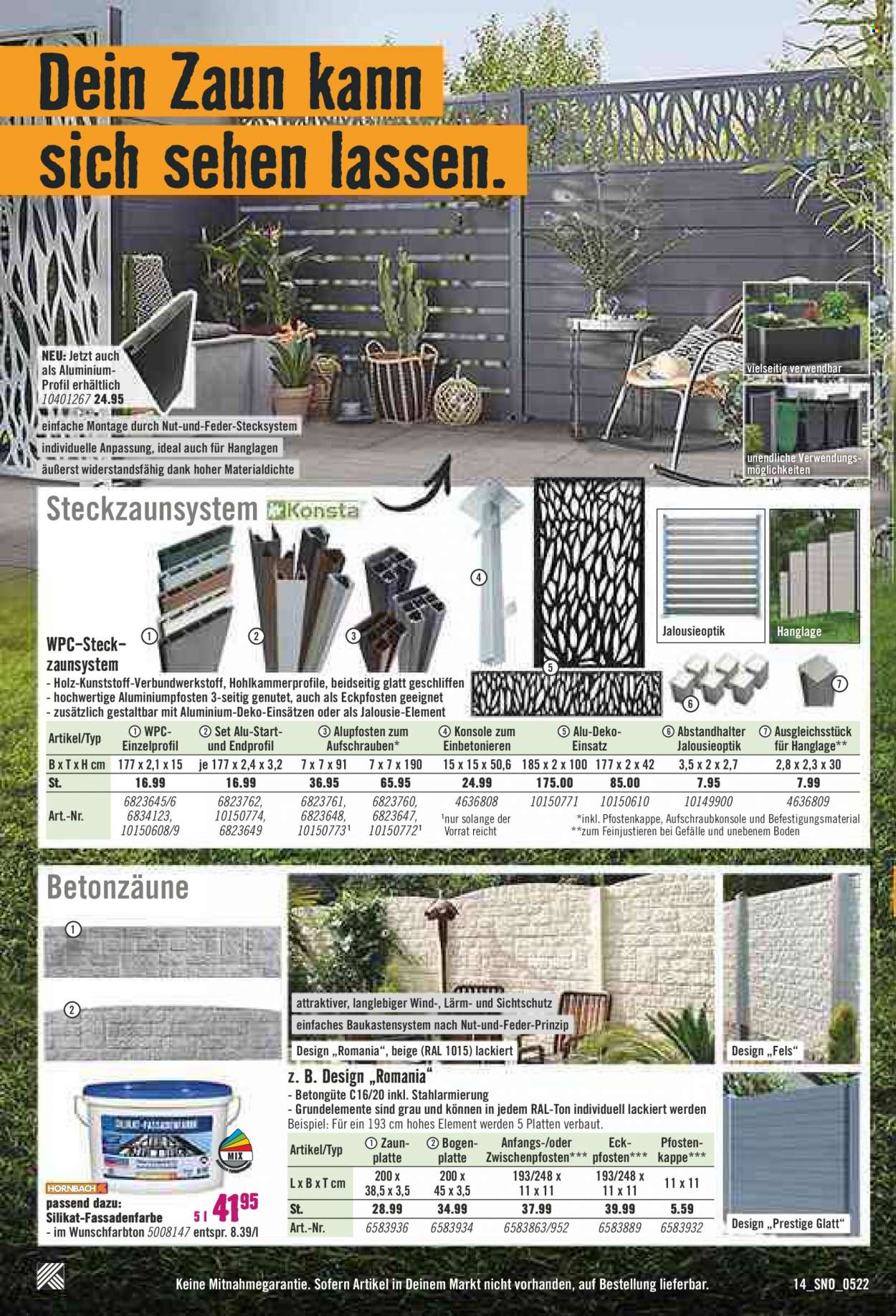 Hornbach Prospekte  - 28.04.2022 - 25.05.2022. Seite 14