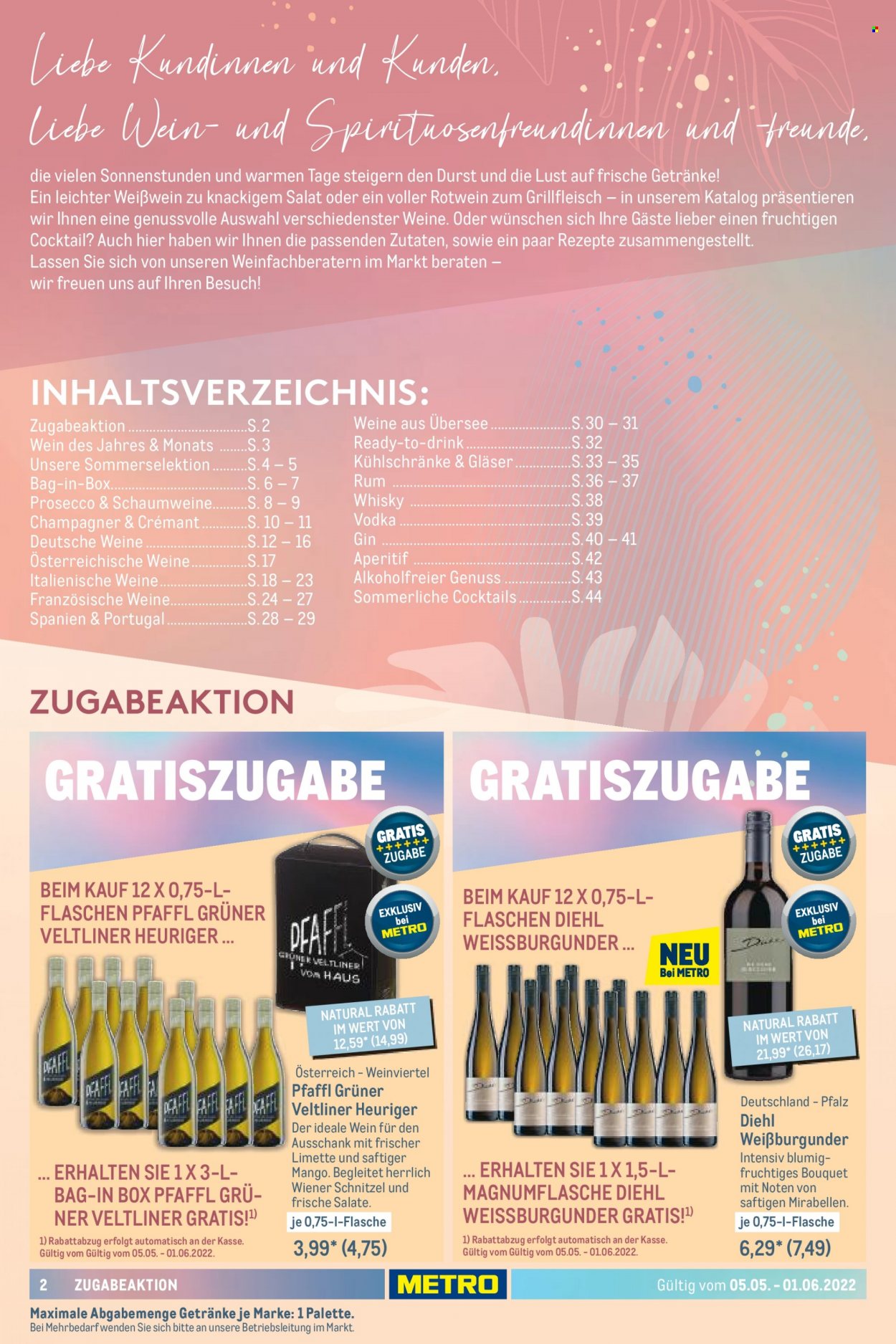 Metro Prospekte  - 5.05.2022 - 1.06.2022. Seite 2