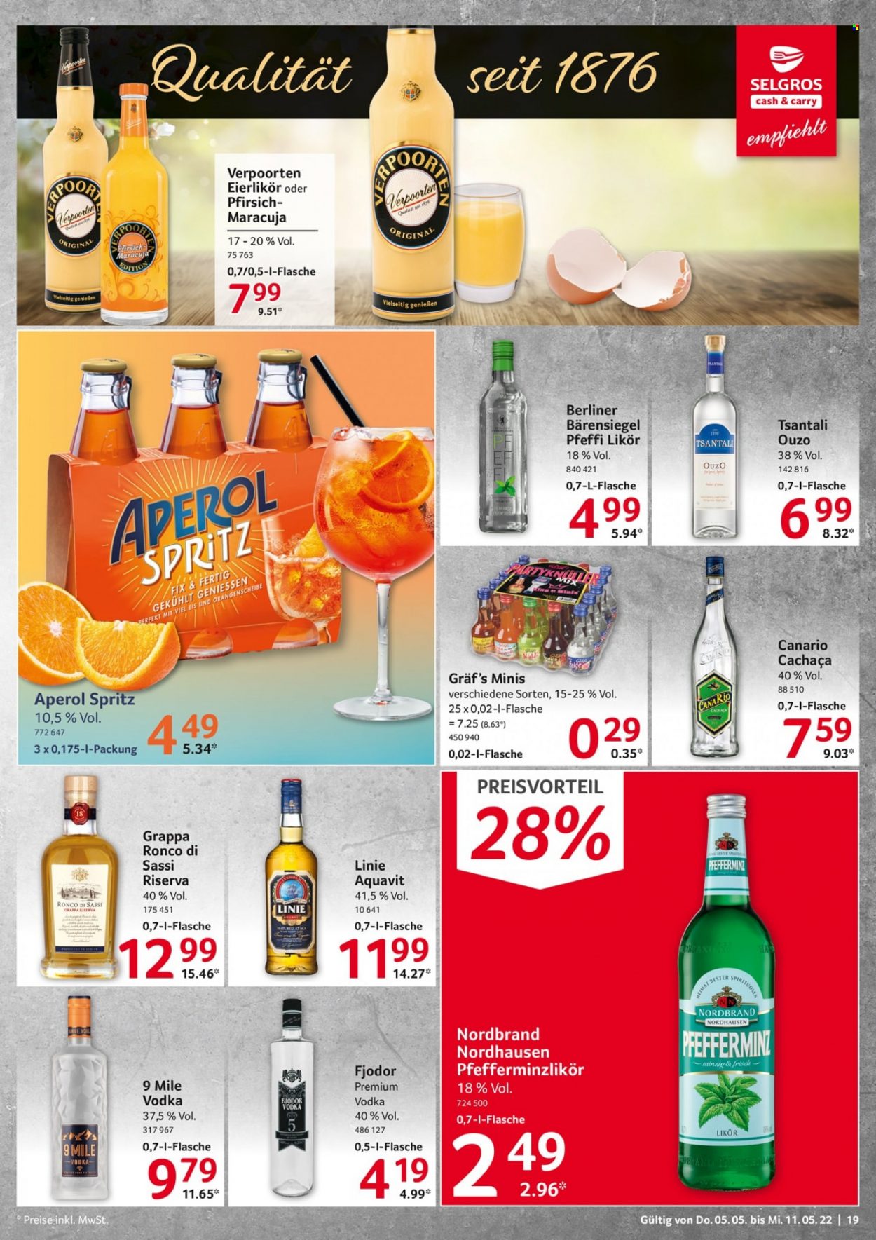 Selgros Prospekte  - 5.05.2022 - 11.05.2022. Seite 19