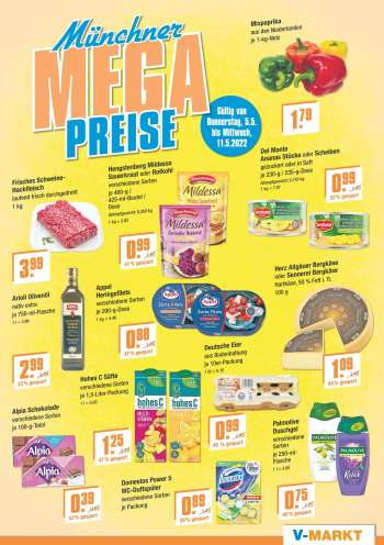 Prospekte V-Markt - 5.05.2022 - 11.05.2022.