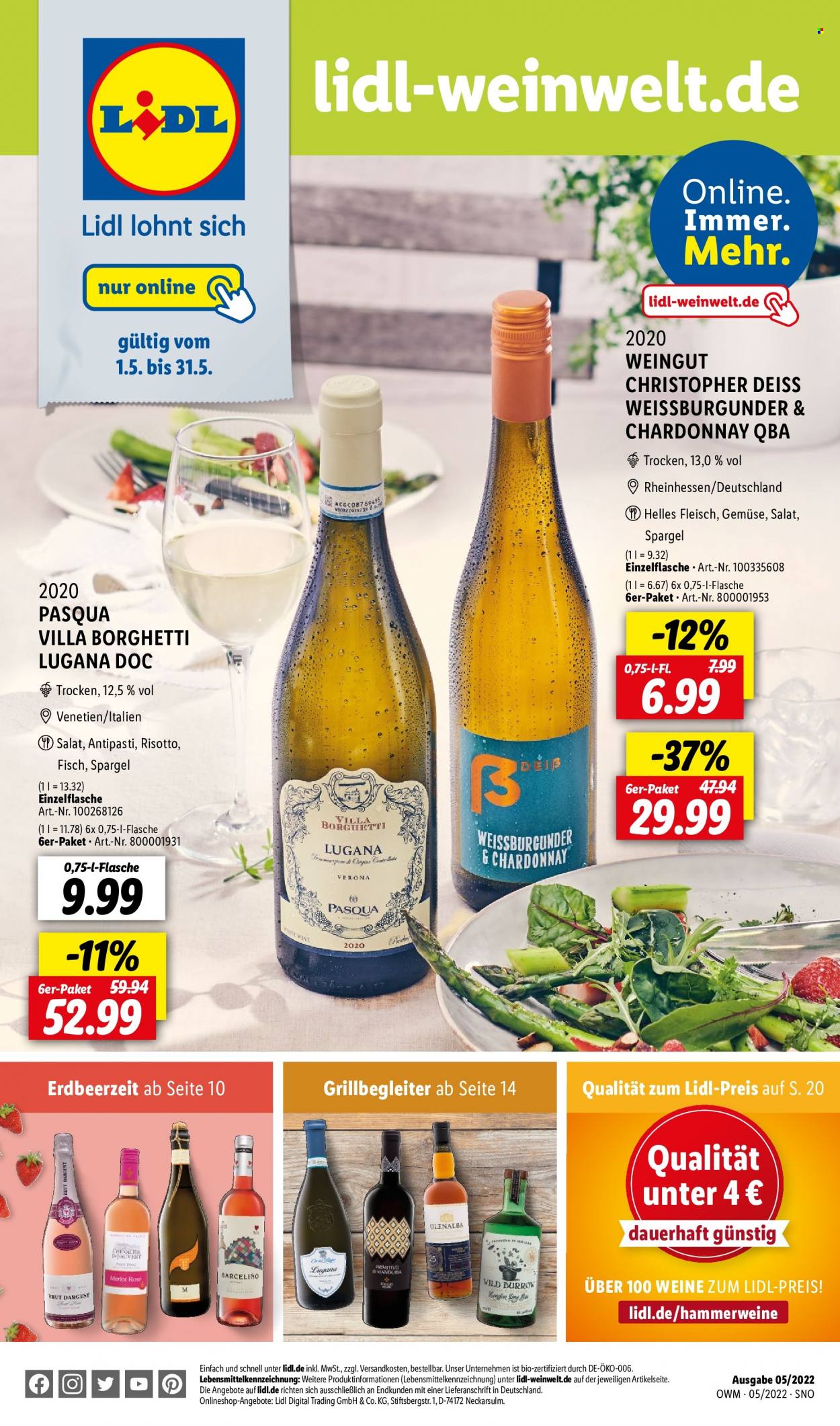 Lidl Prospekte  - 29.04.2022 - 31.05.2022. Seite 1