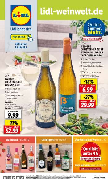Prospekte Lidl - 29.04.2022 - 31.05.2022.